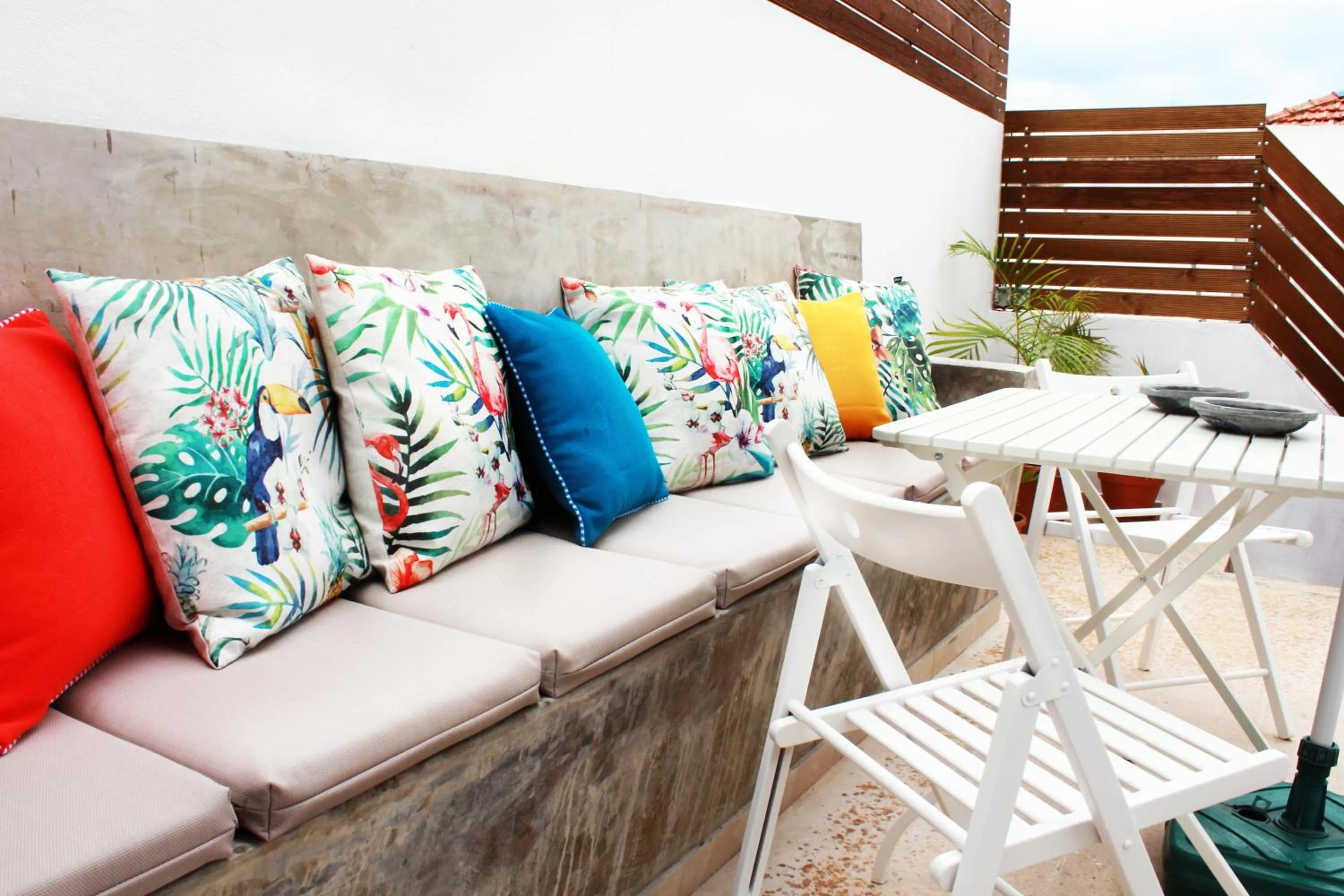 Balcony/Terrace in PTM DownTown Hostel&Suites