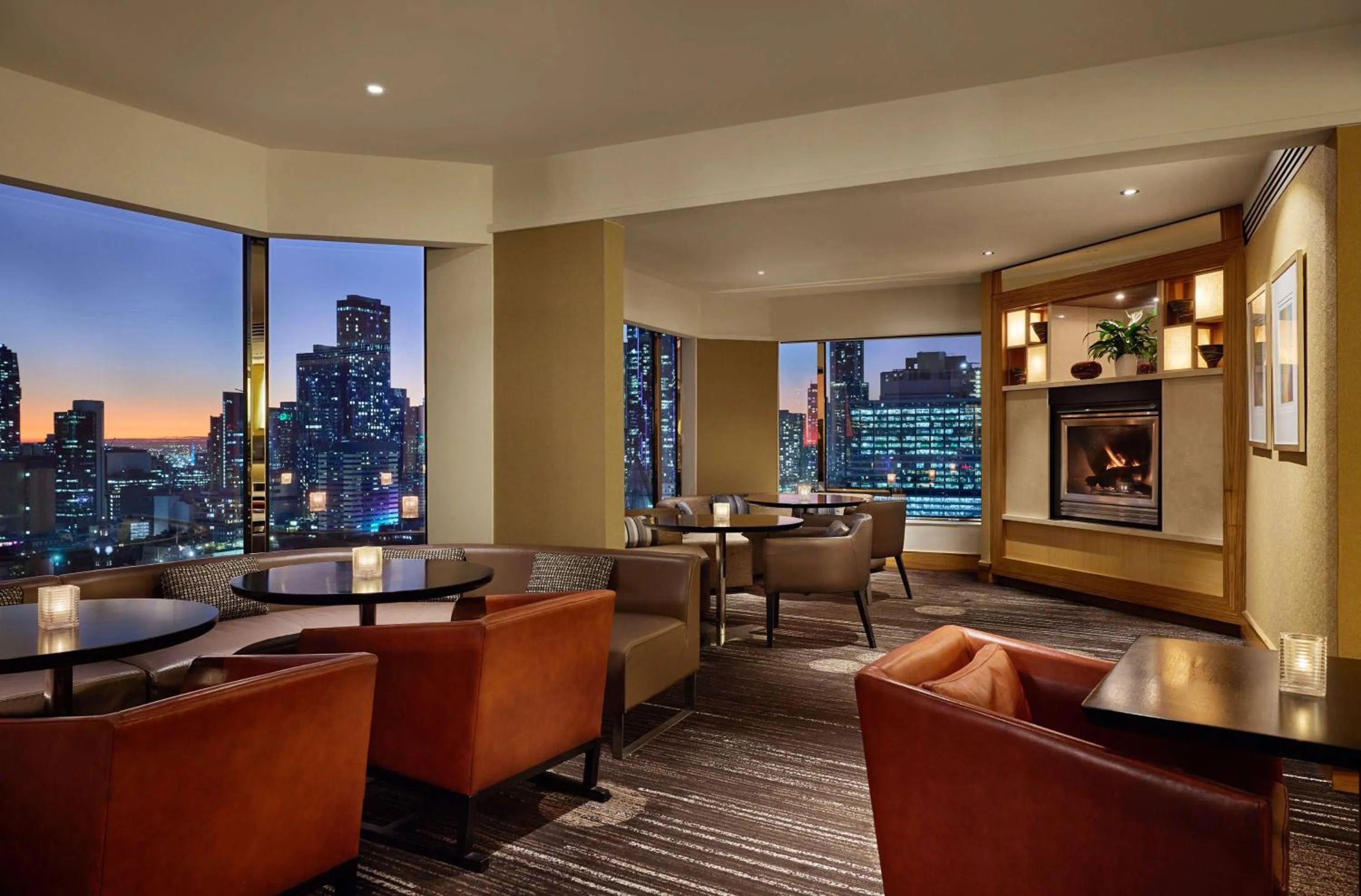 Lounge or bar in Grand Hyatt Melbourne
