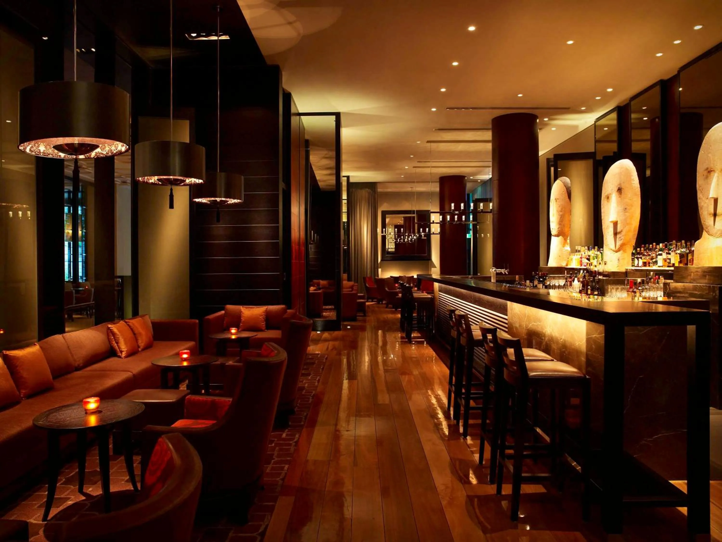 Lounge or bar in Grand Hyatt Melbourne