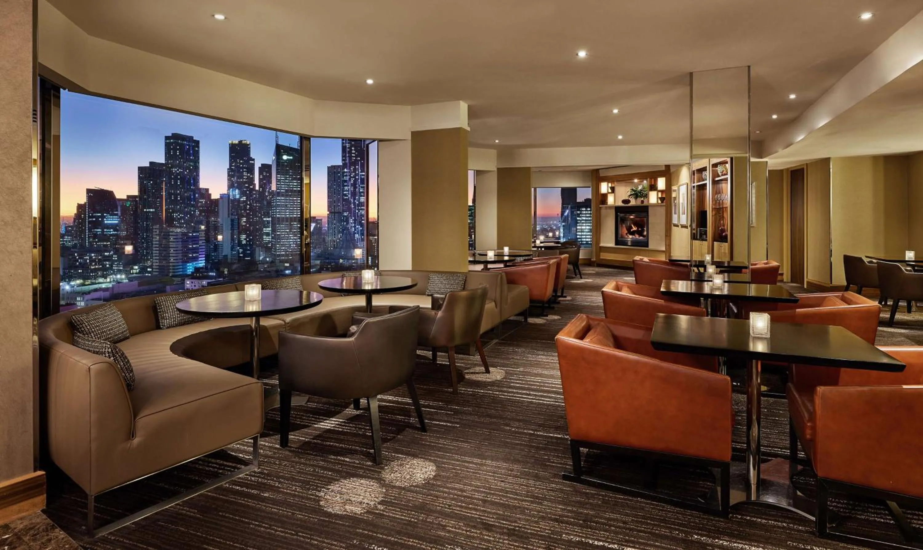 Lounge or bar in Grand Hyatt Melbourne