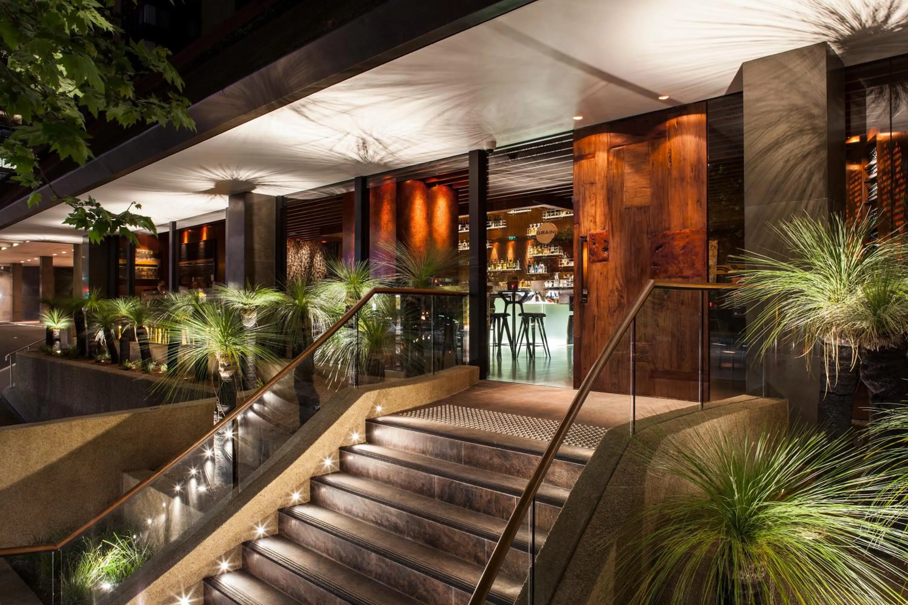 Facade/entrance in Four Seasons Hotel Sydney