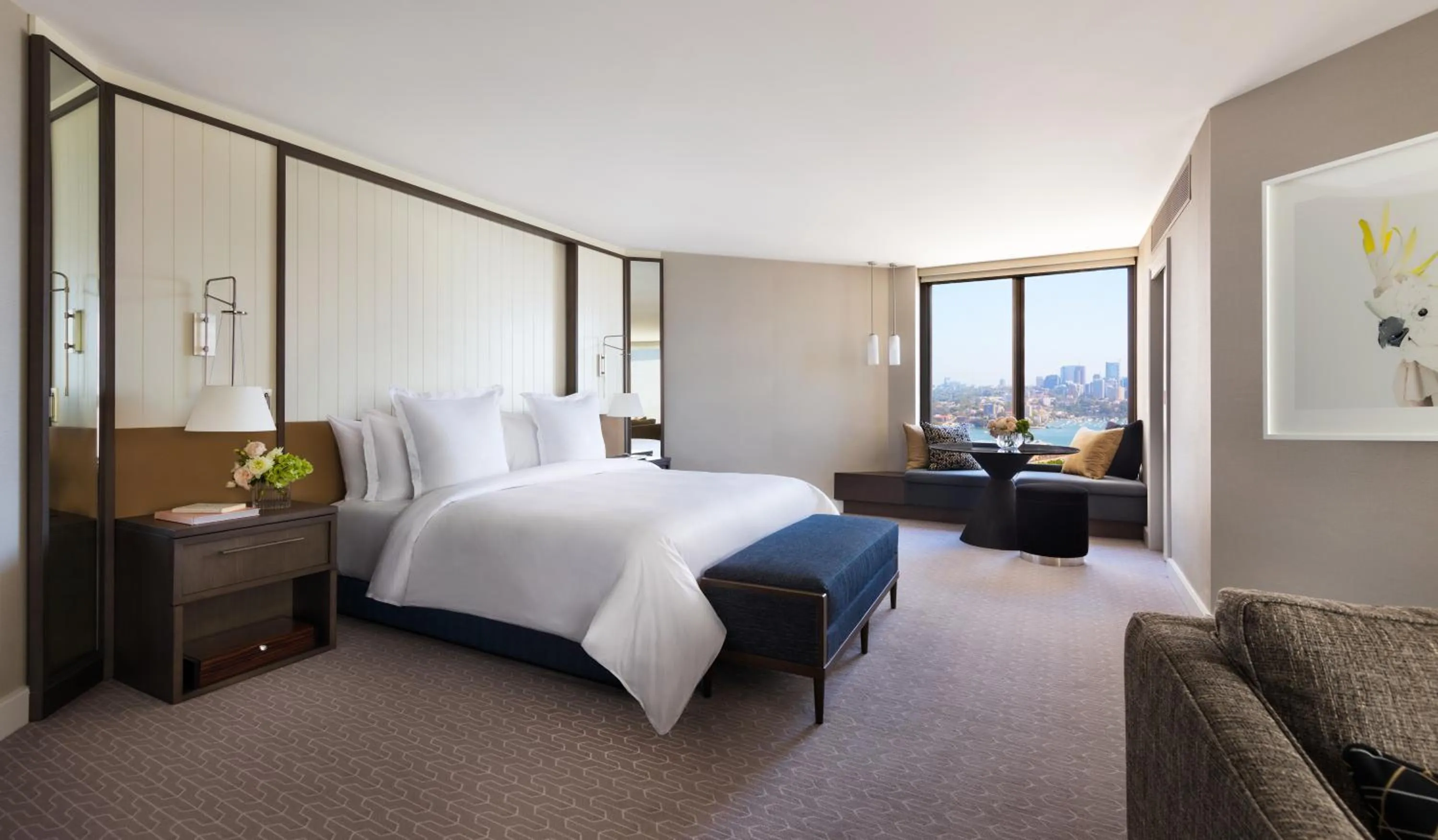 Photo of the whole room, Bed in Four Seasons Hotel Sydney