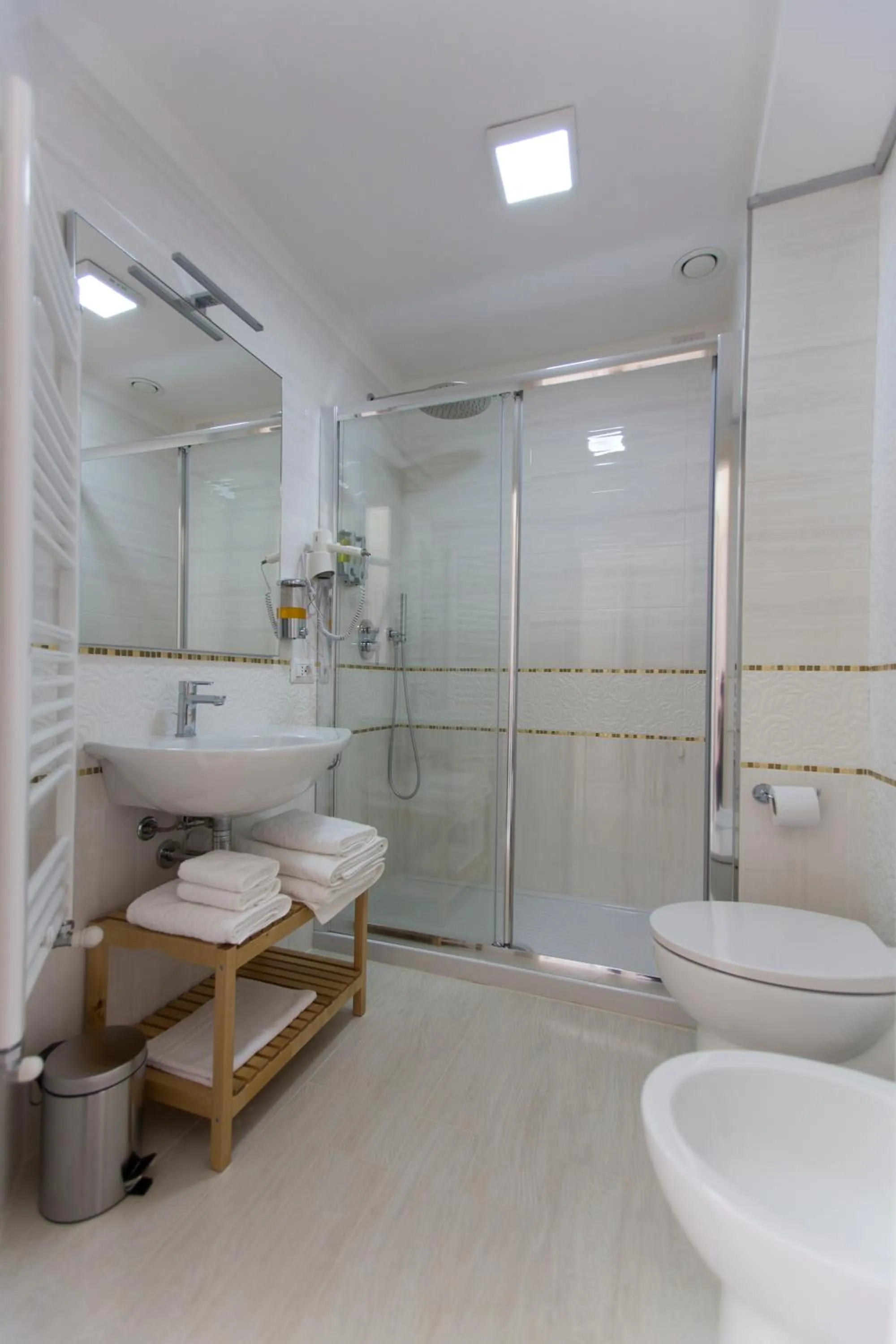 Shower in Brezza Marina Luxury Rooms