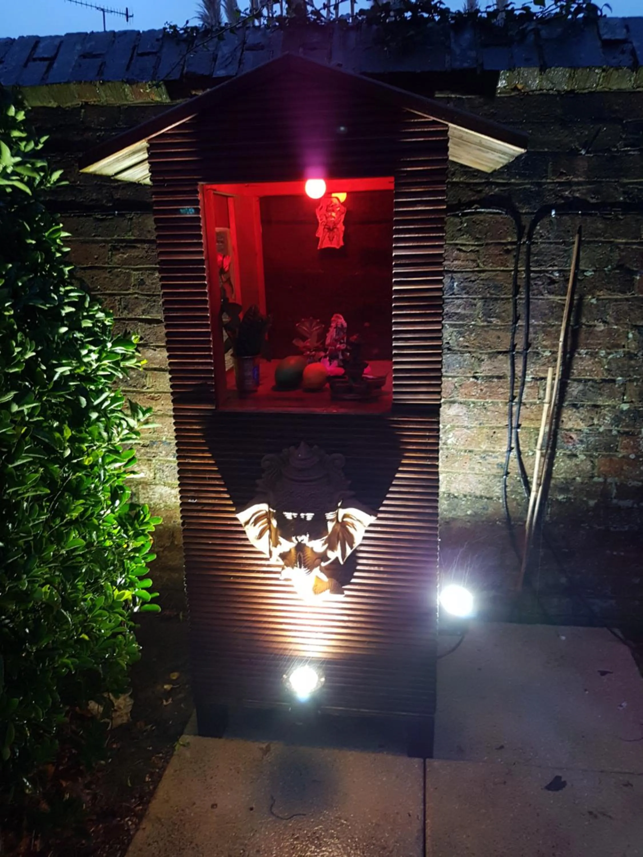 Patio in Anand Lodge