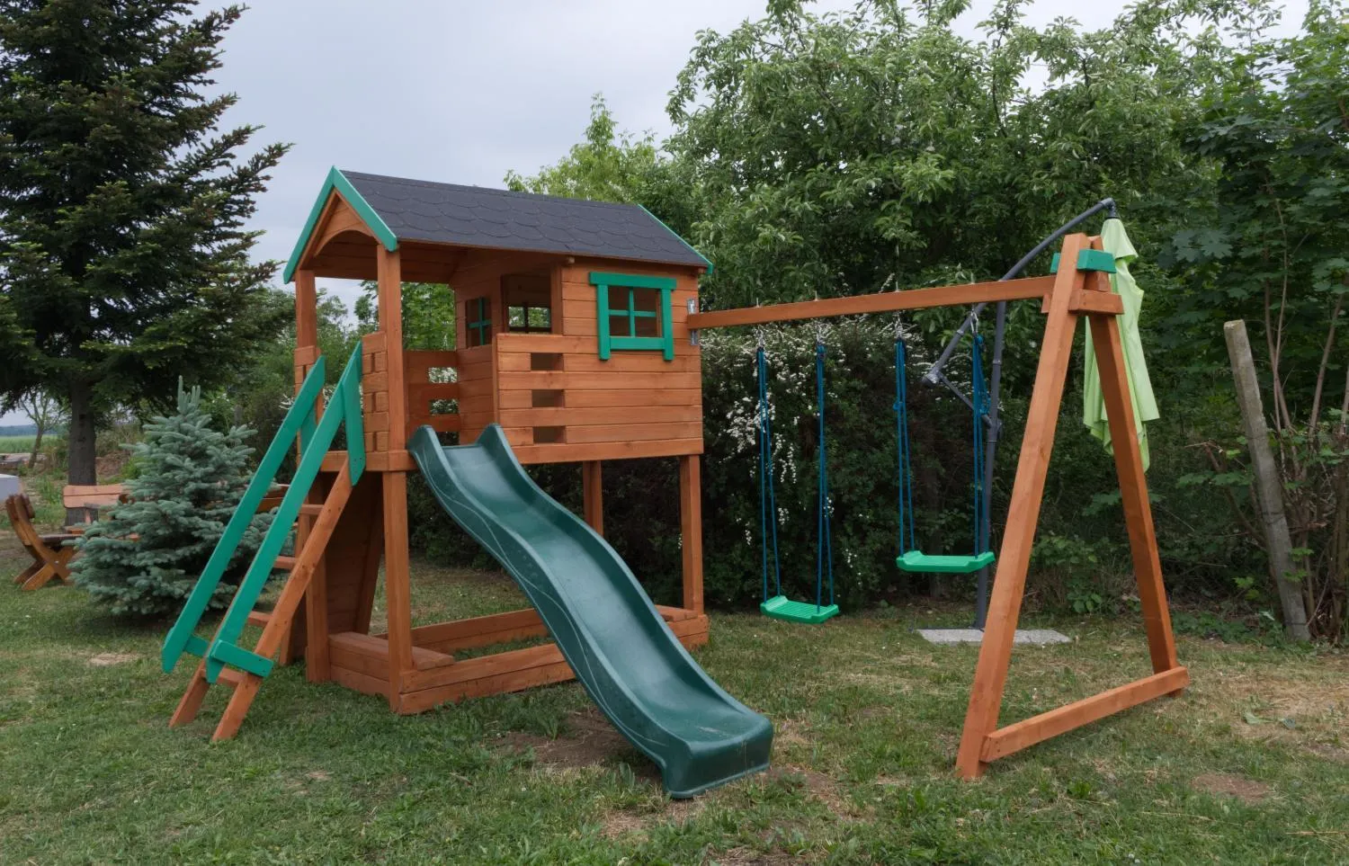 Garden in Gabriella Panzió