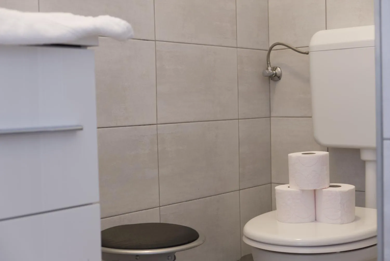 Bathroom in Gabriella Panzió