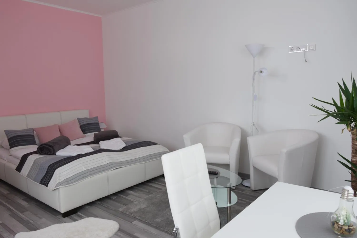 Living room, Bed in Gabriella Panzió