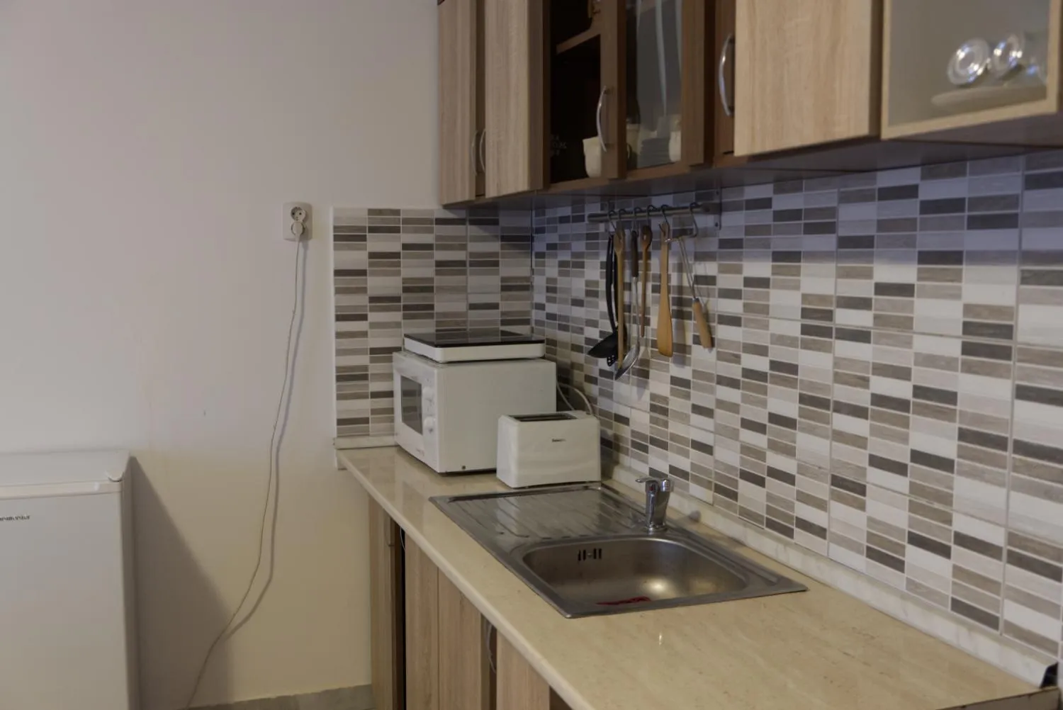 Kitchen or kitchenette in Gabriella Panzió