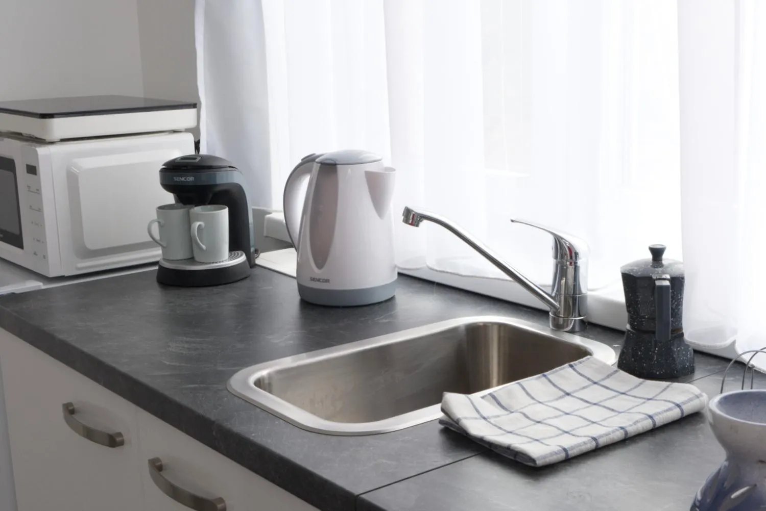 Coffee/tea facilities in Gabriella Panzió