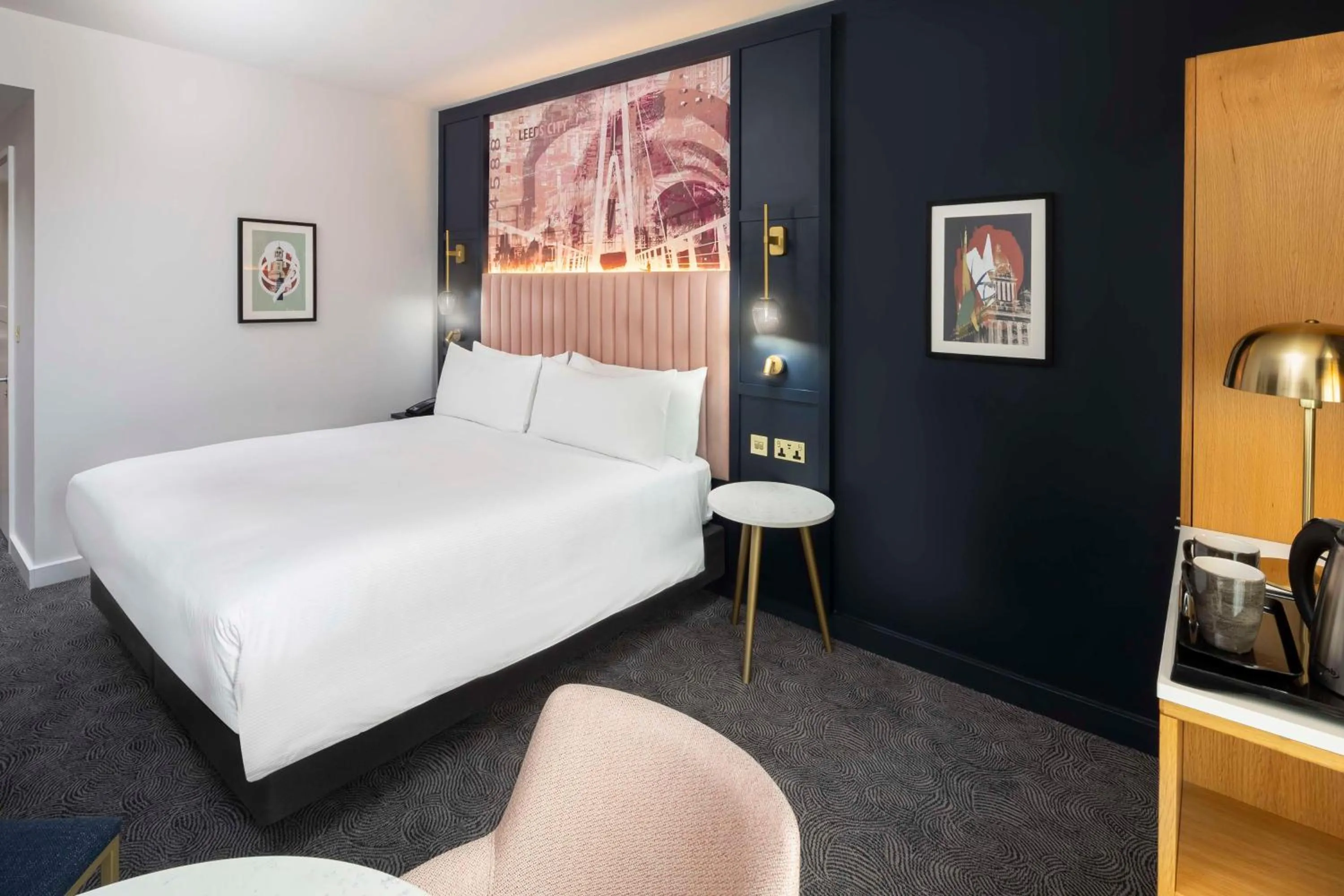 Bed in DoubleTree by Hilton Leeds