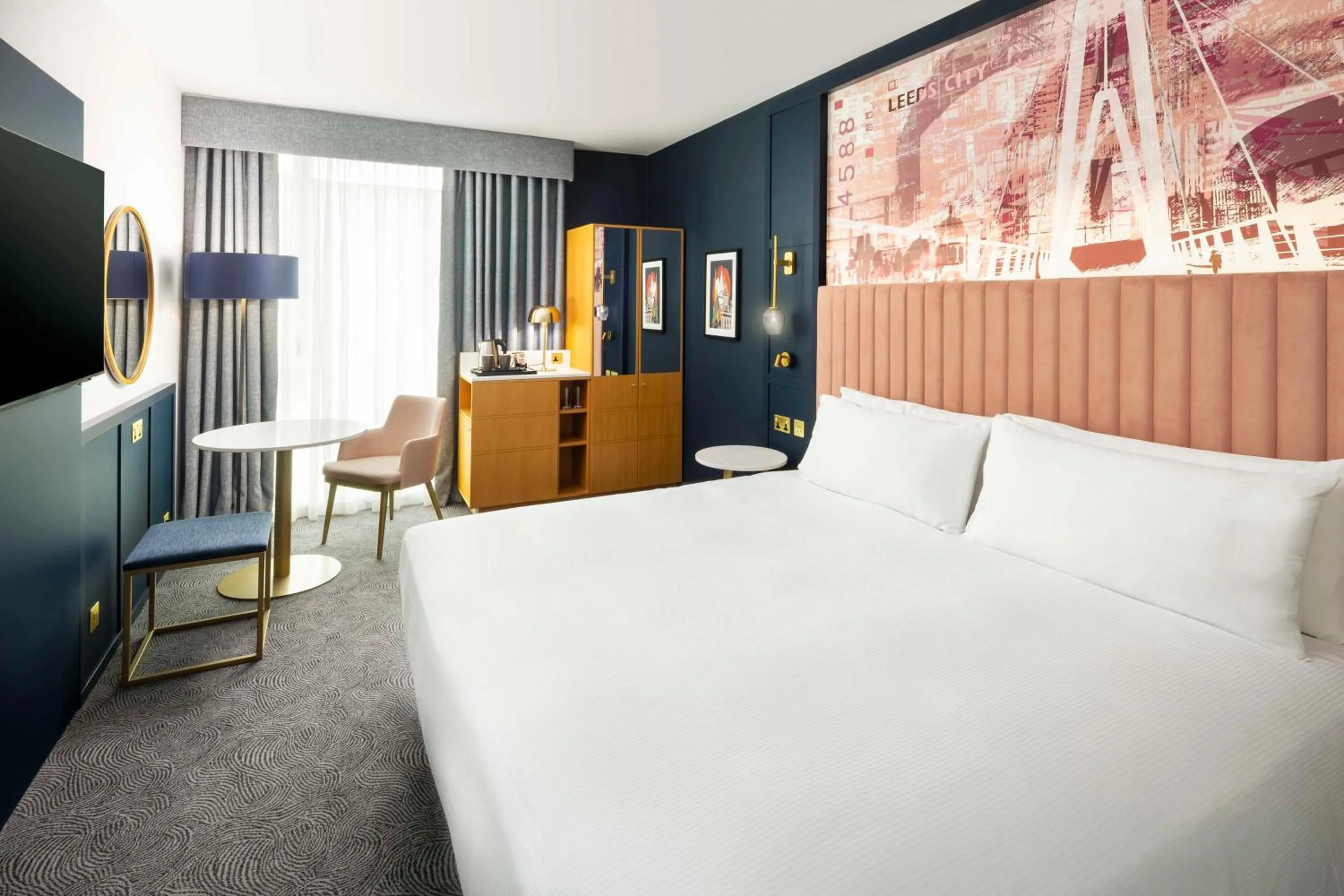 Bed in DoubleTree by Hilton Leeds