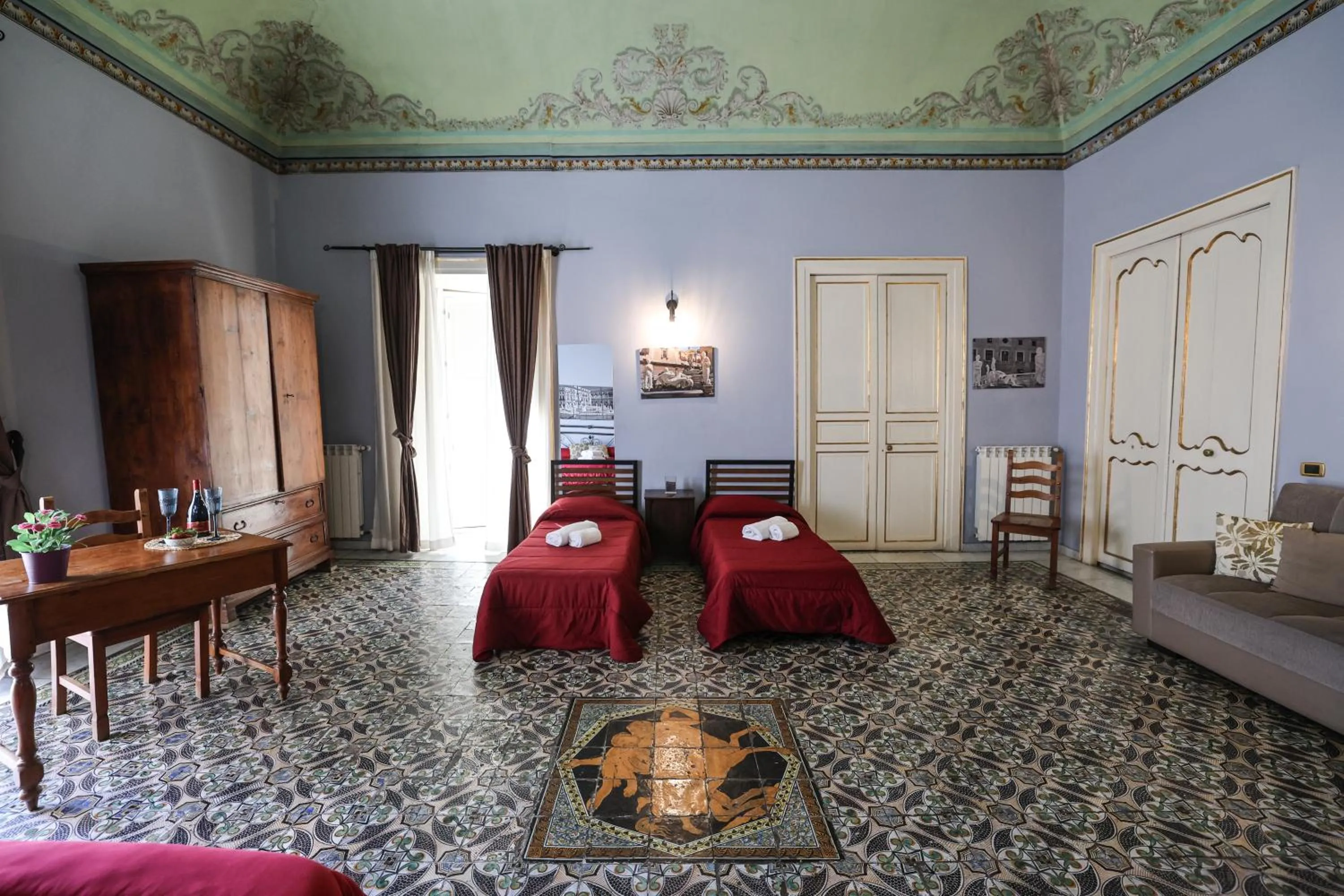 Photo of the whole room, Bed in Antica Dimora