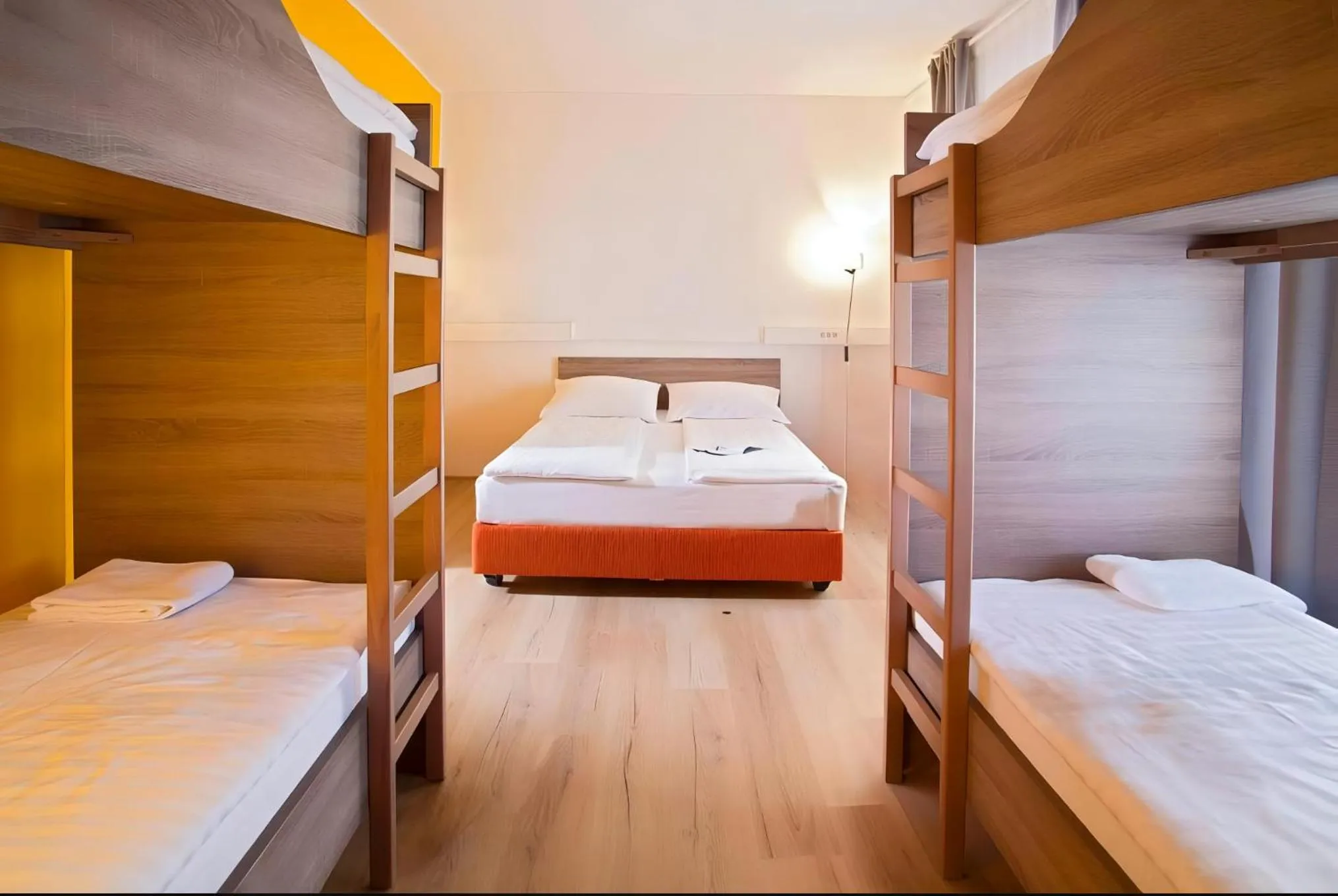 Bedroom, Bed in B&B HOTEL Maribor UNI Hostel