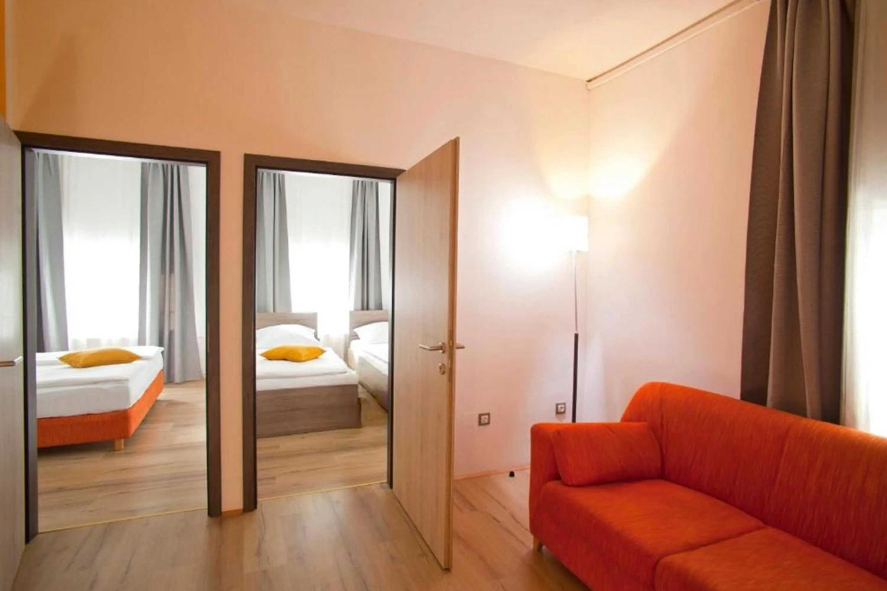 Bedroom, Bed in B&B HOTEL Maribor UNI Hostel