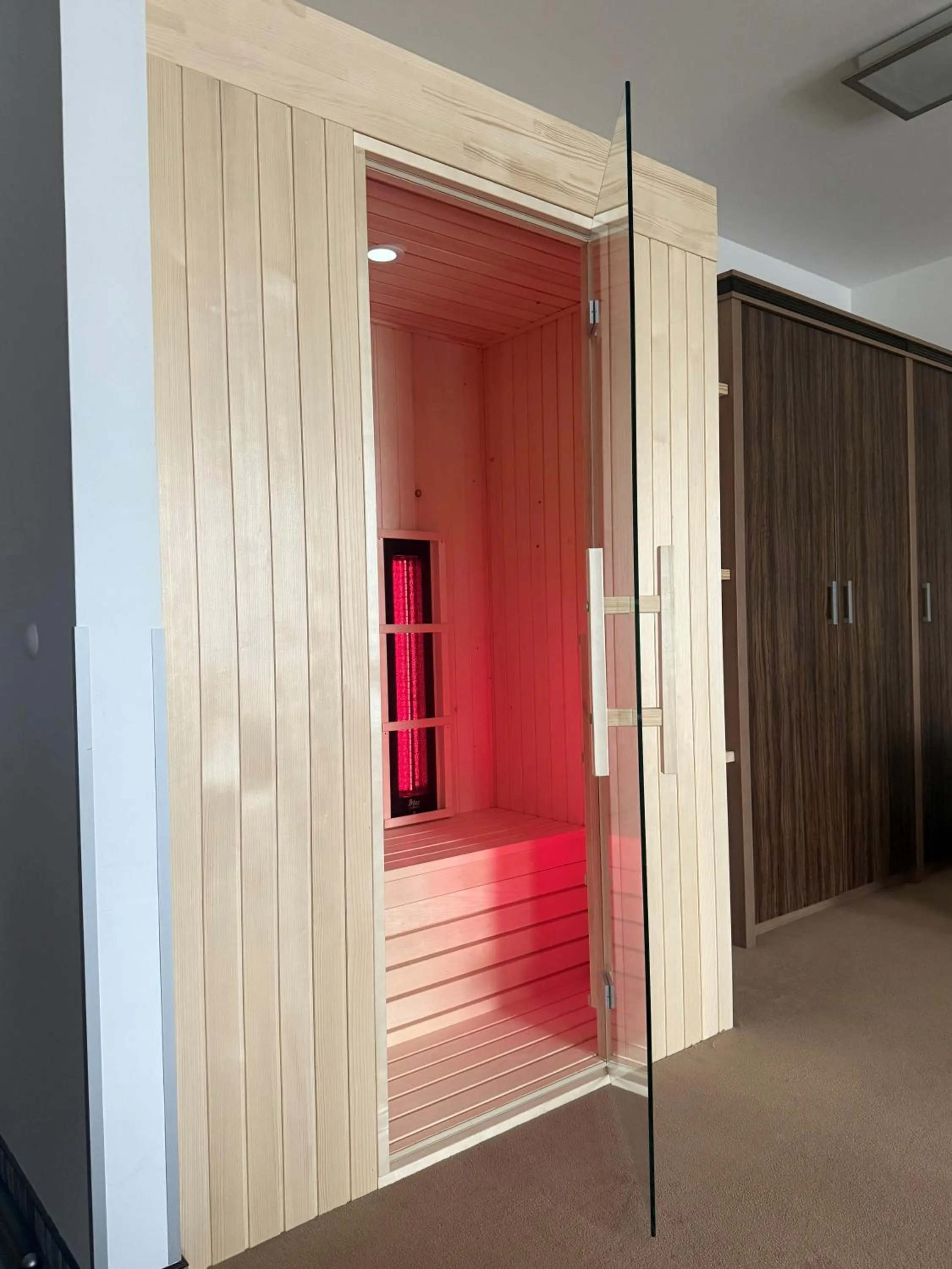 Sauna in Hotel Kras