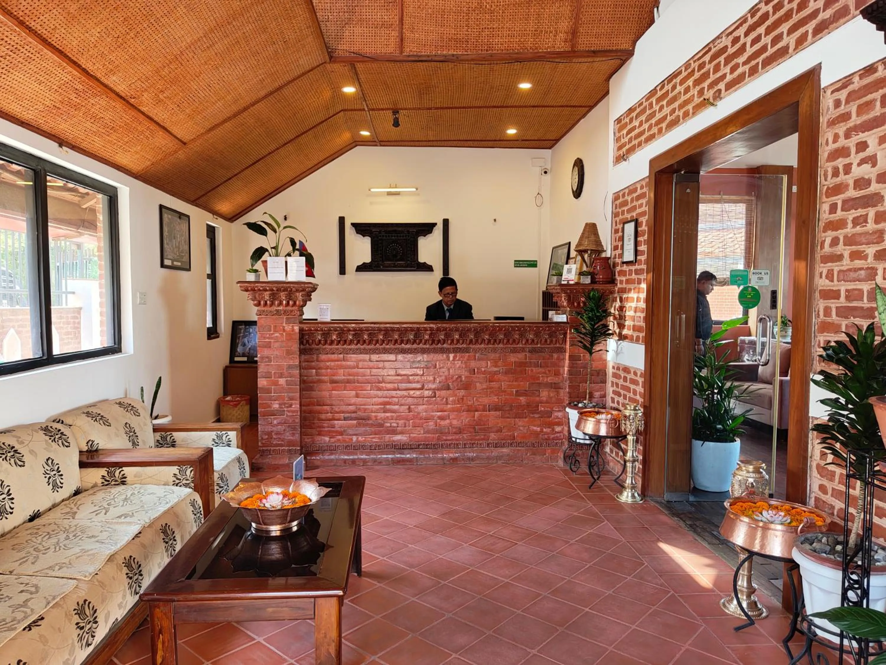 Lobby or reception in Hotel Himalayan Villa - Nagarkot