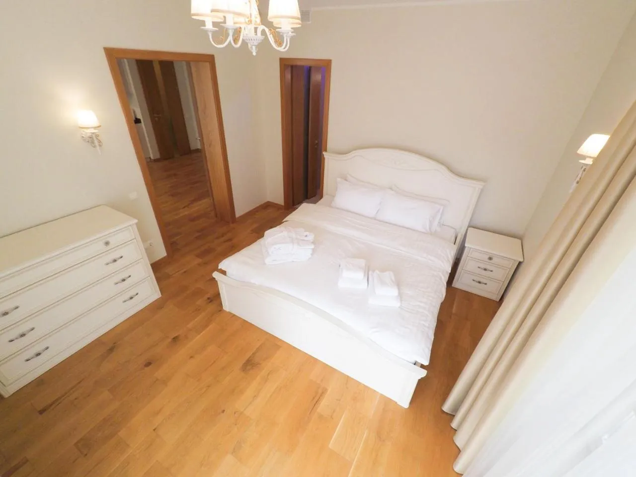 Bed in BaltHouse Apartments