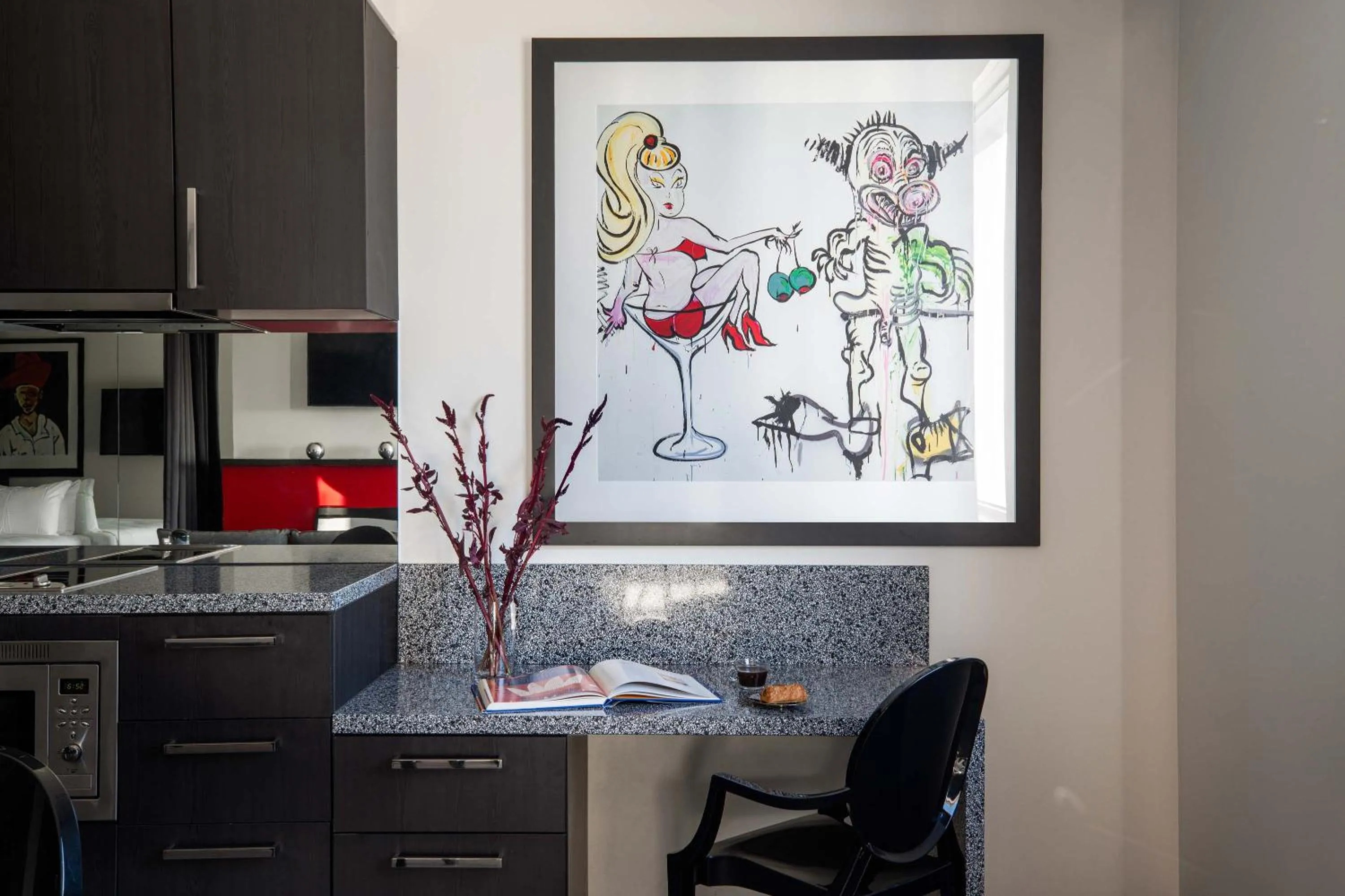 kitchen in The Cullen Melbourne - Art Series