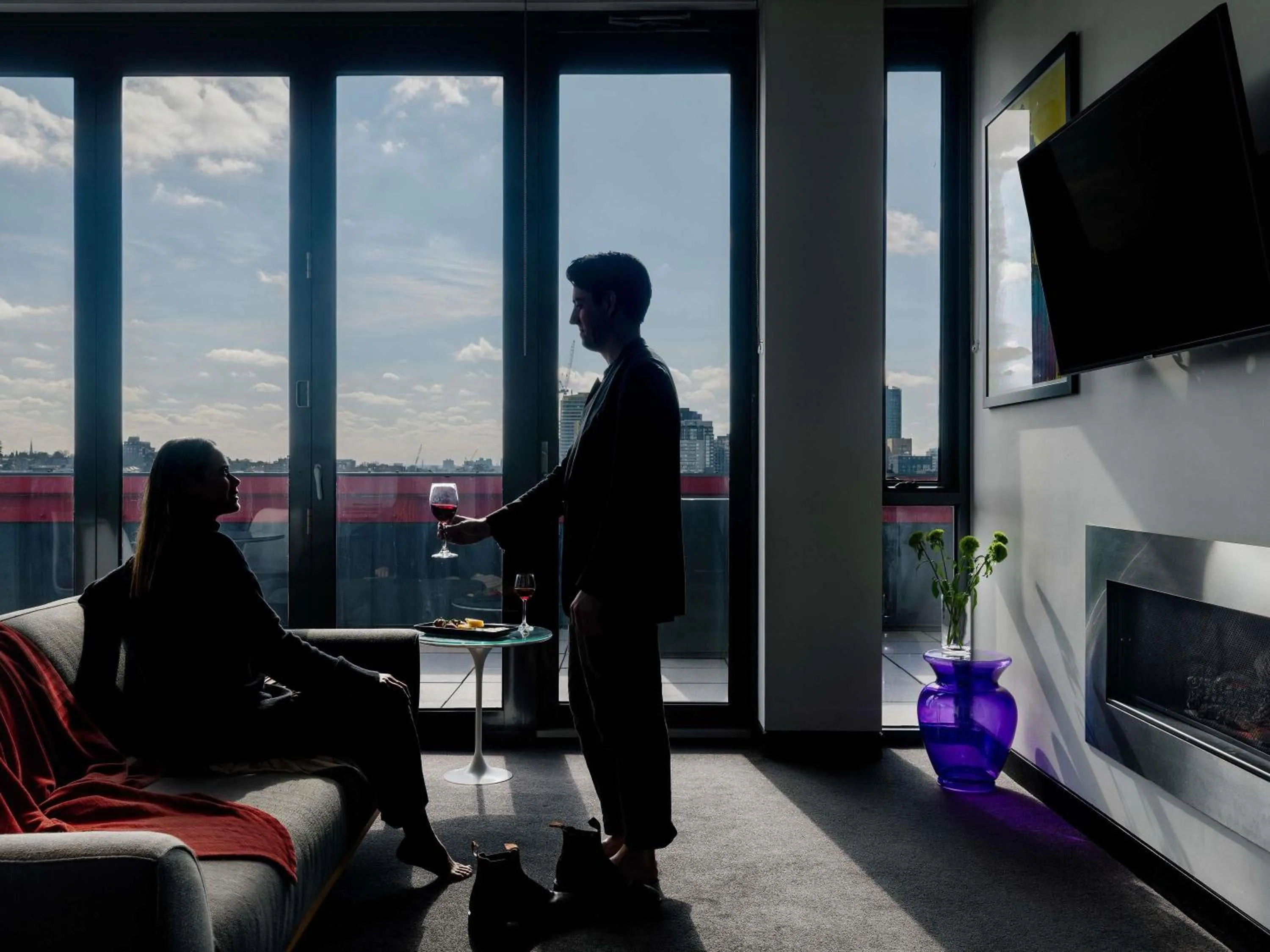 Bedroom in The Cullen Melbourne - Art Series