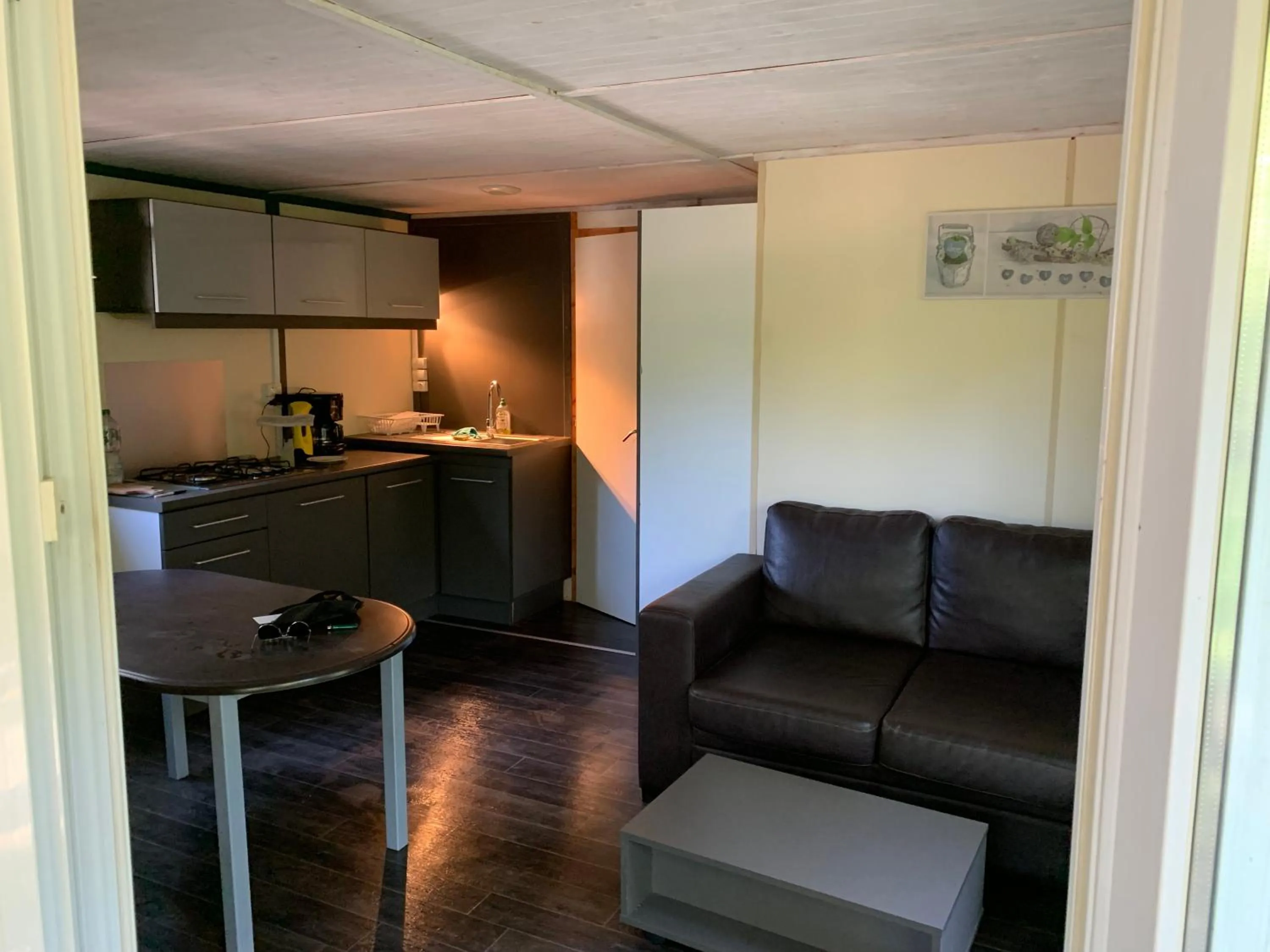 Kitchen or kitchenette in L'Aravone Lodge