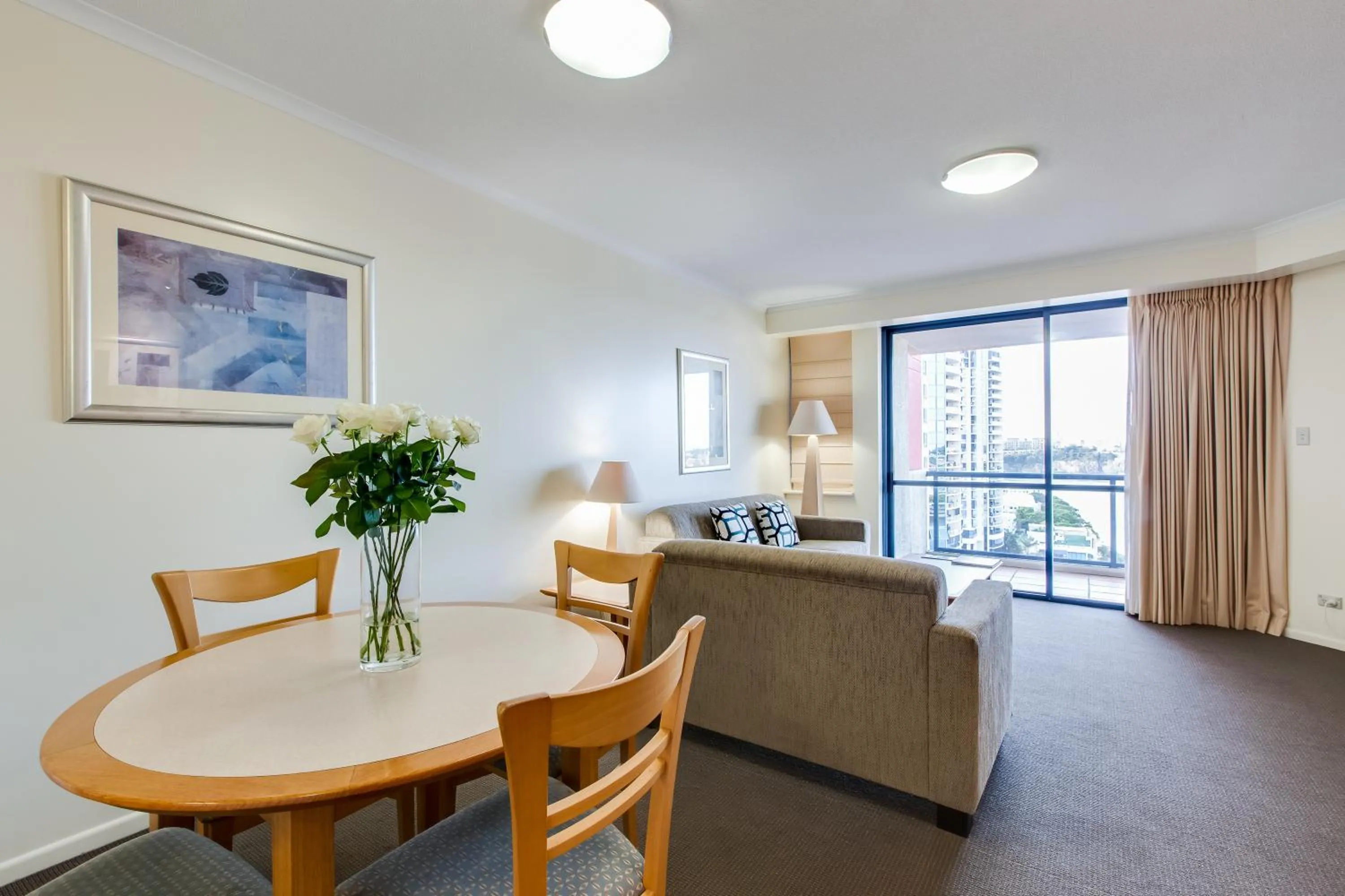 Seating area in Dockside Brisbane