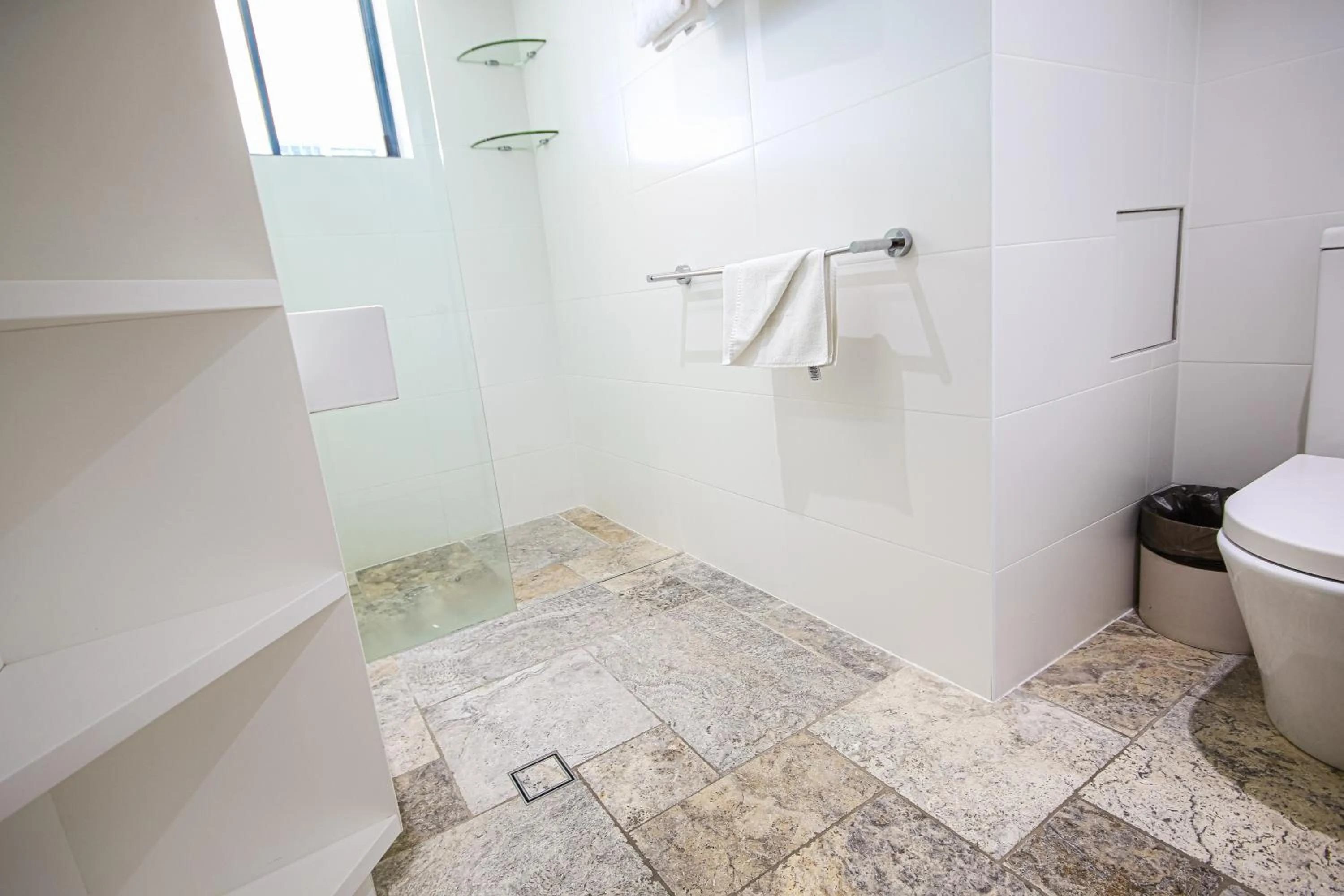 Shower in Dockside Brisbane