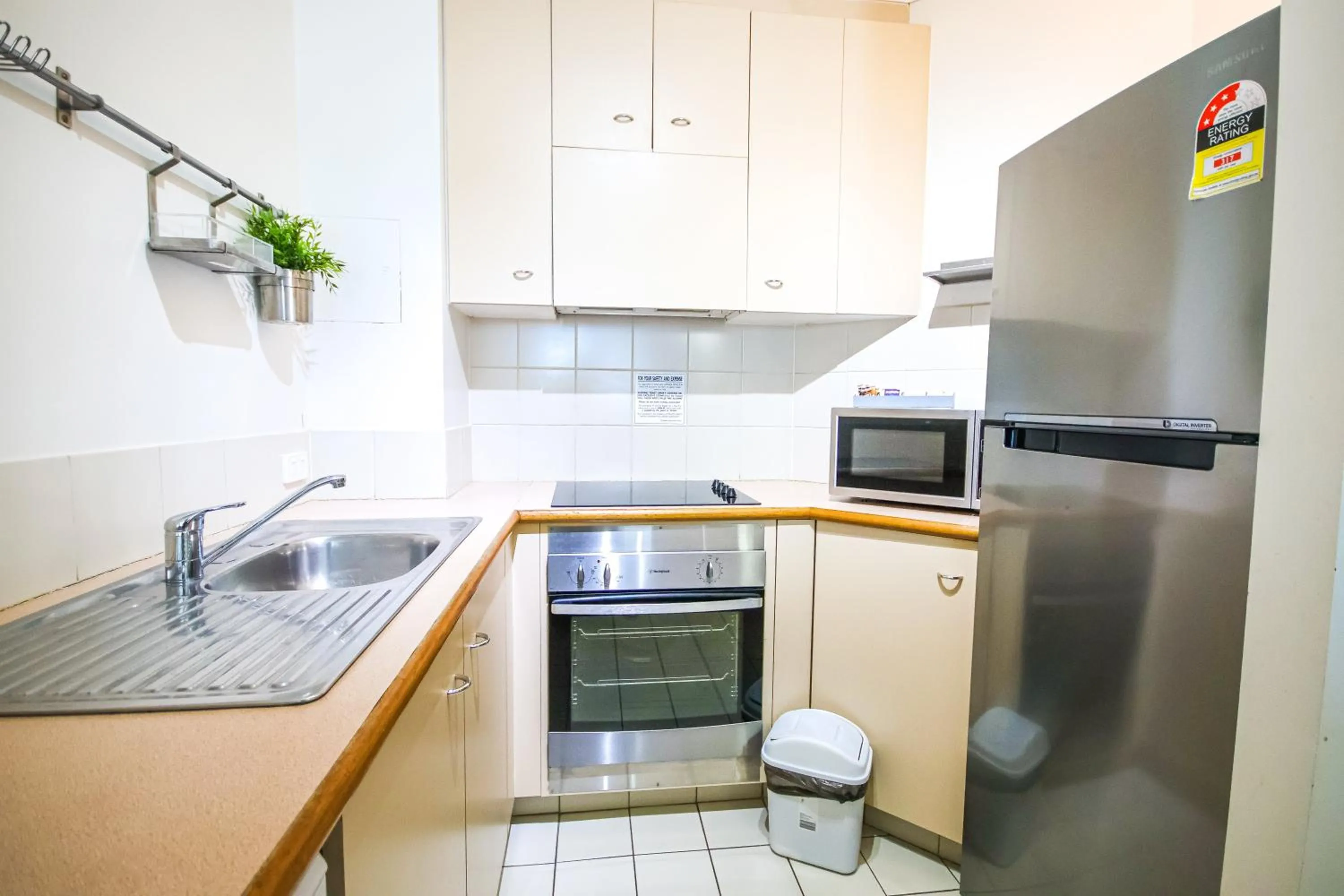 kitchen in Dockside Brisbane