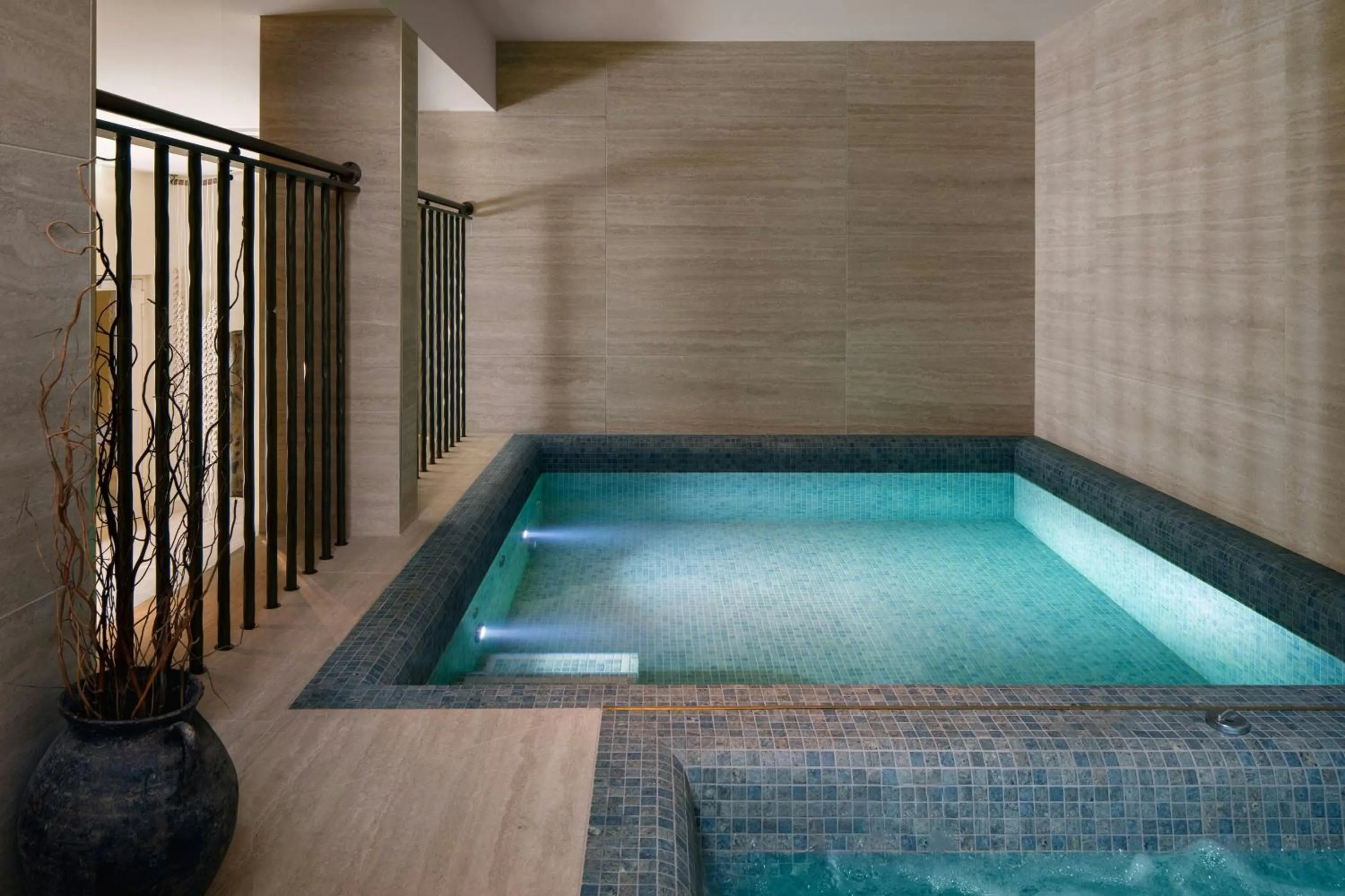 Swimming pool in Montcalm Mayfair, Autograph Collection