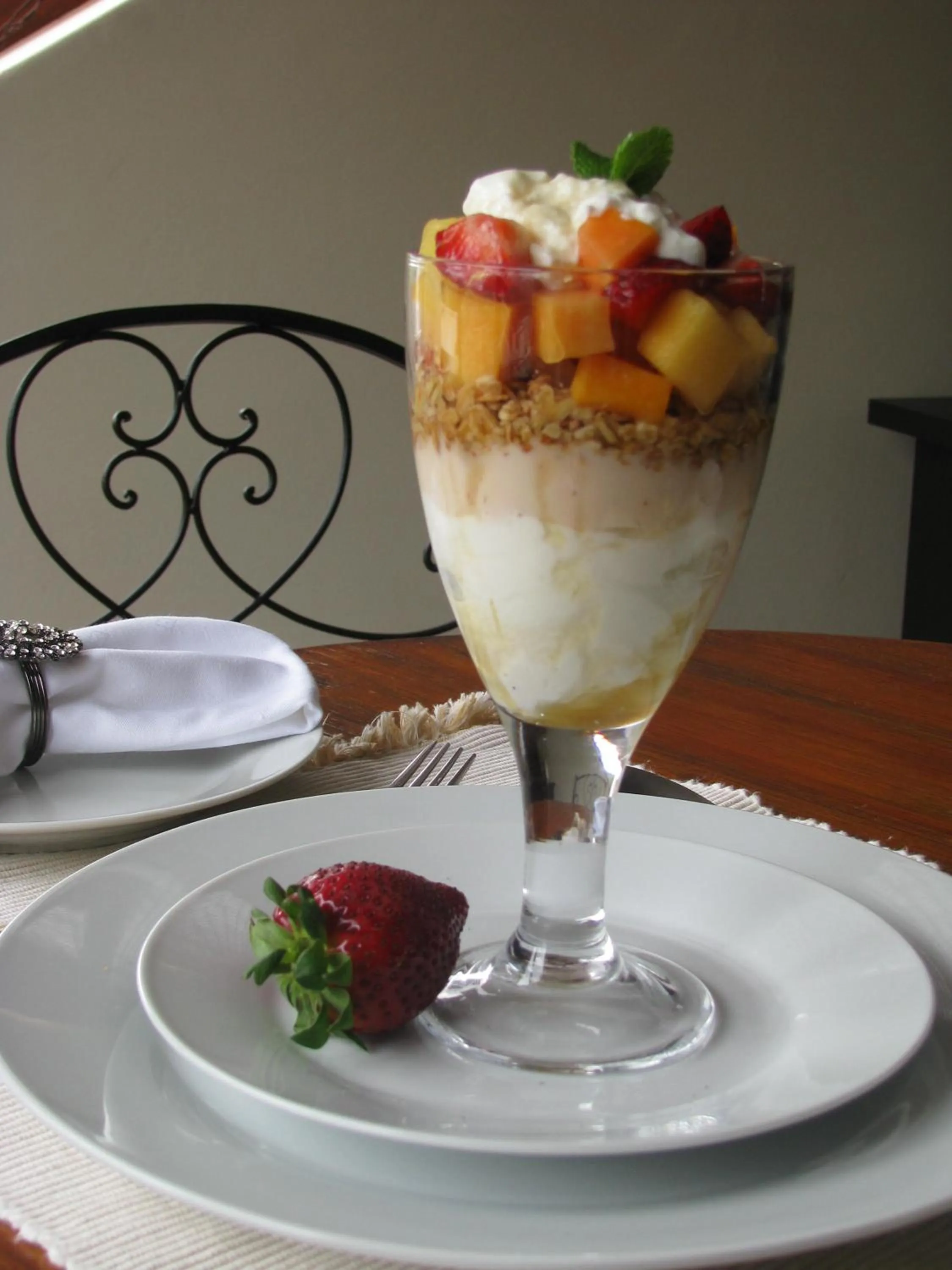 Food close-up in Cherry Berry Lodge