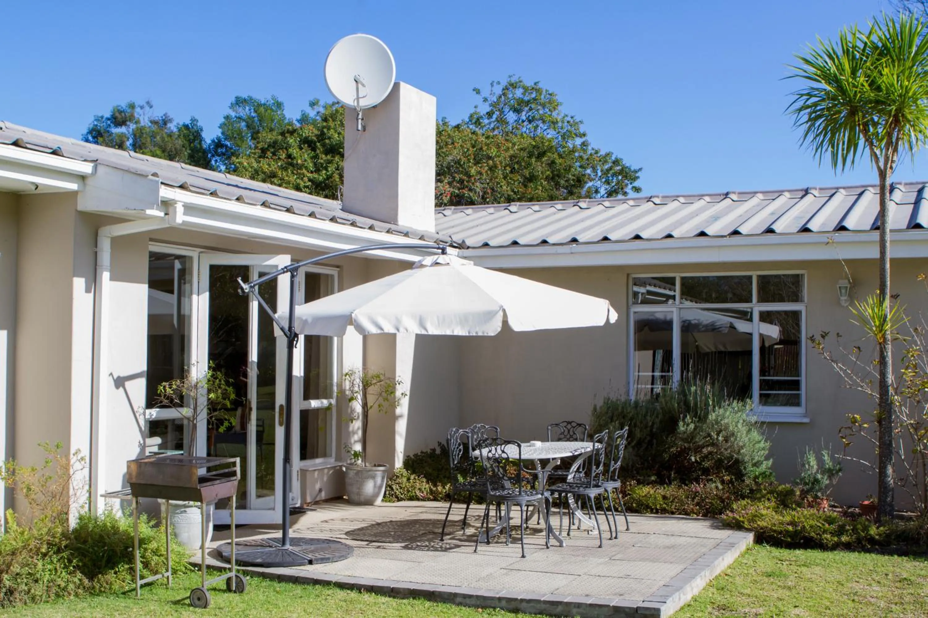 BBQ facilities in Cherry Berry Lodge