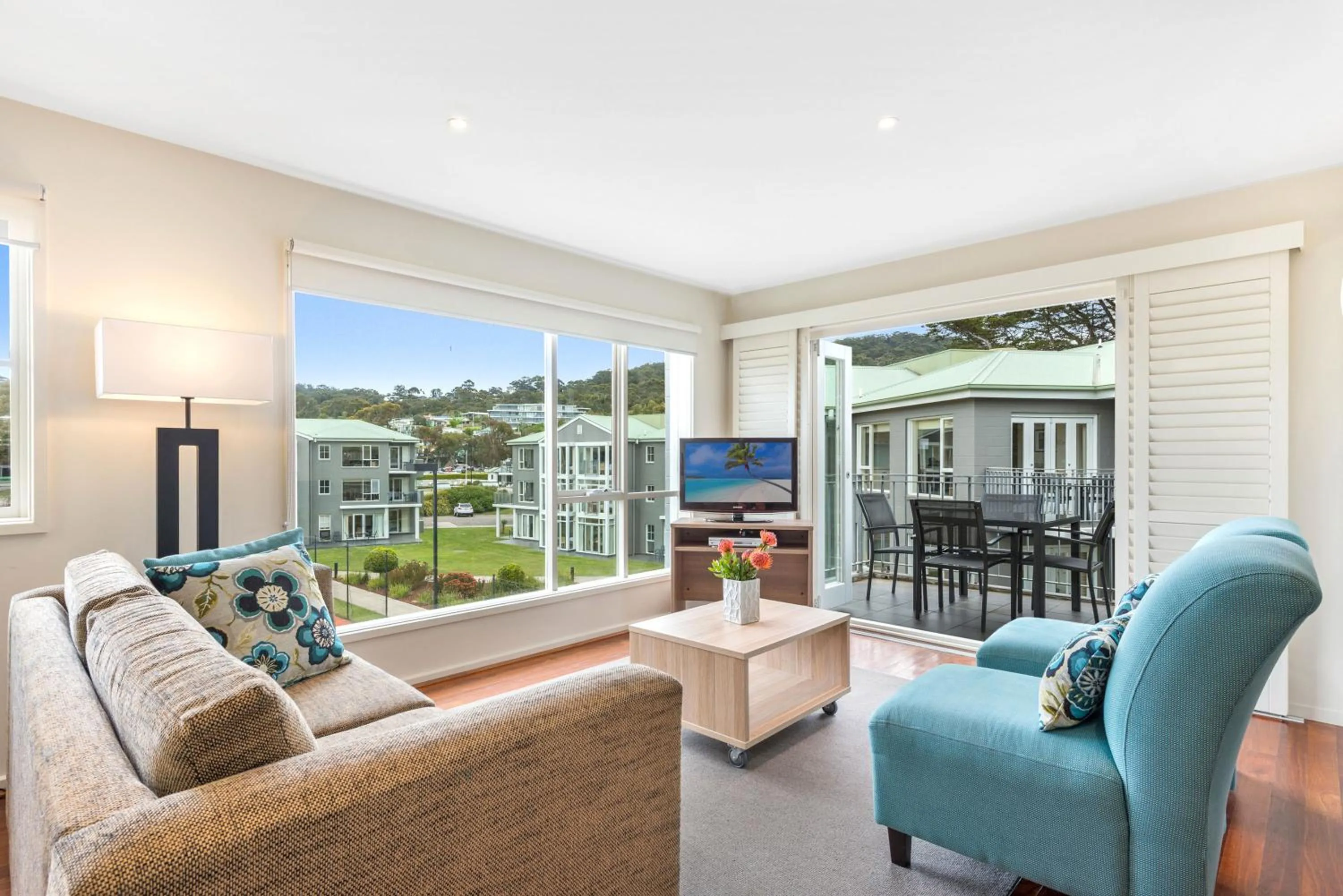 Living room in Mantra Lorne