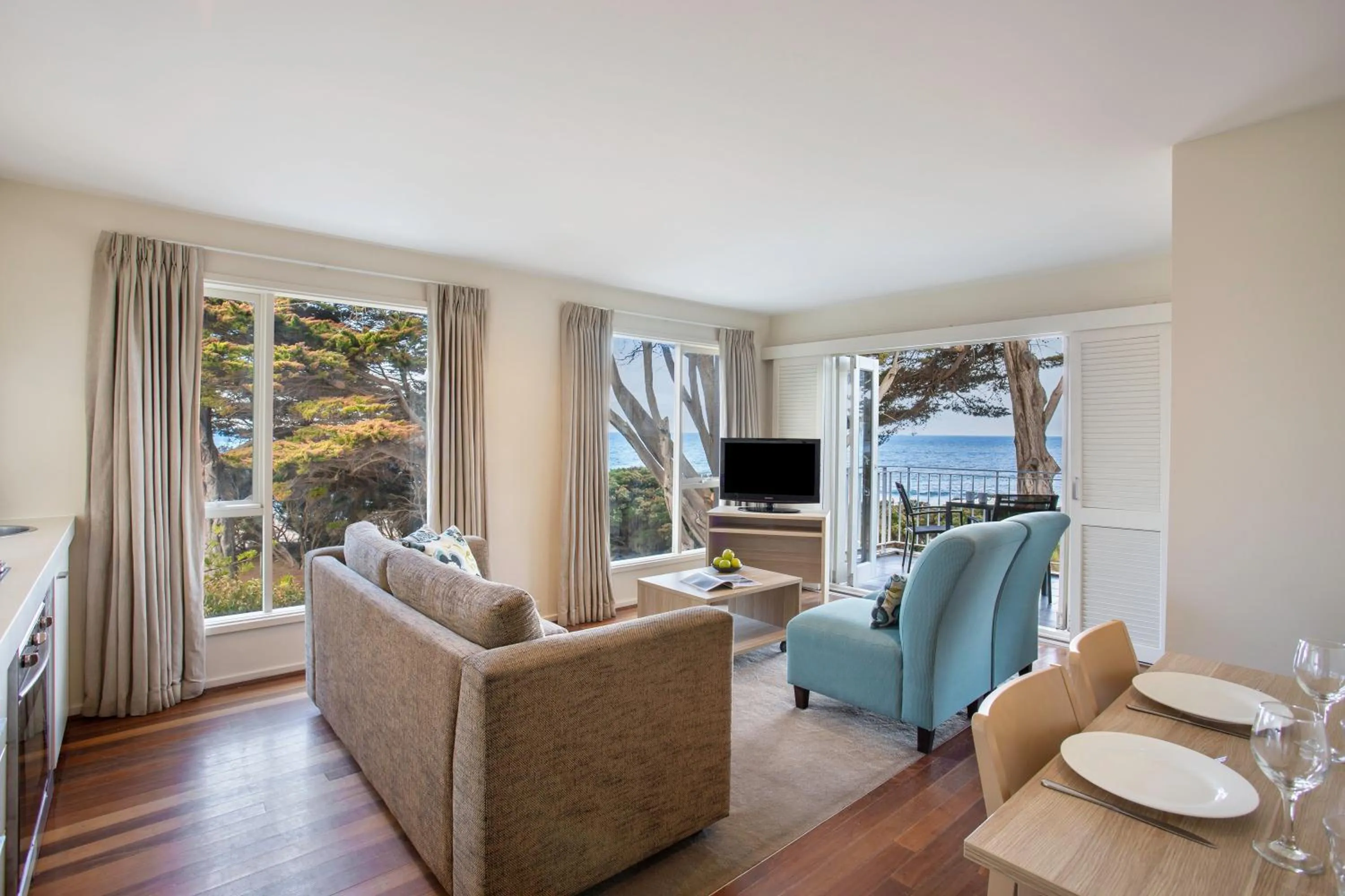 Living room in Mantra Lorne