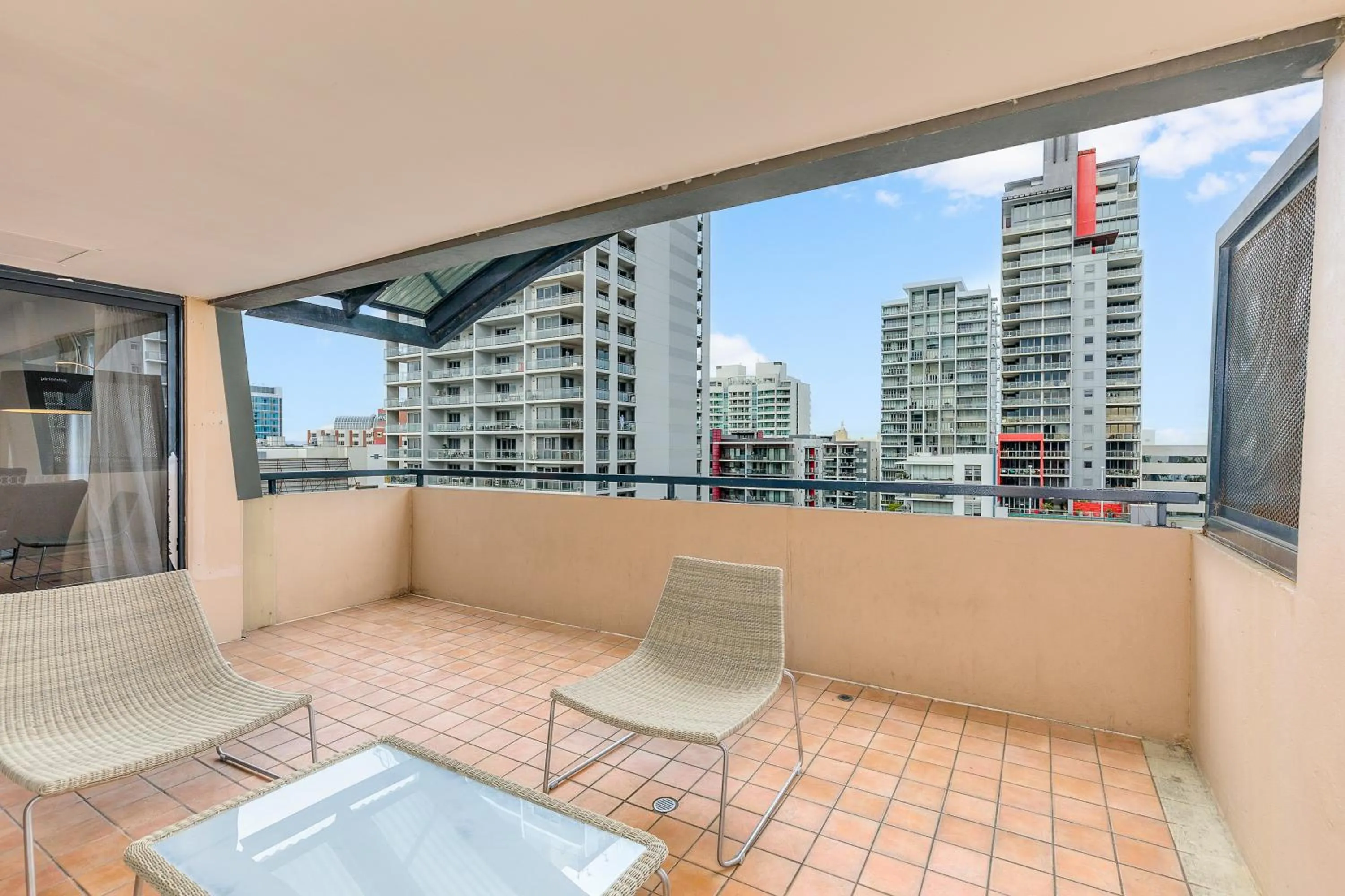 Patio in Mantra on Hay Perth