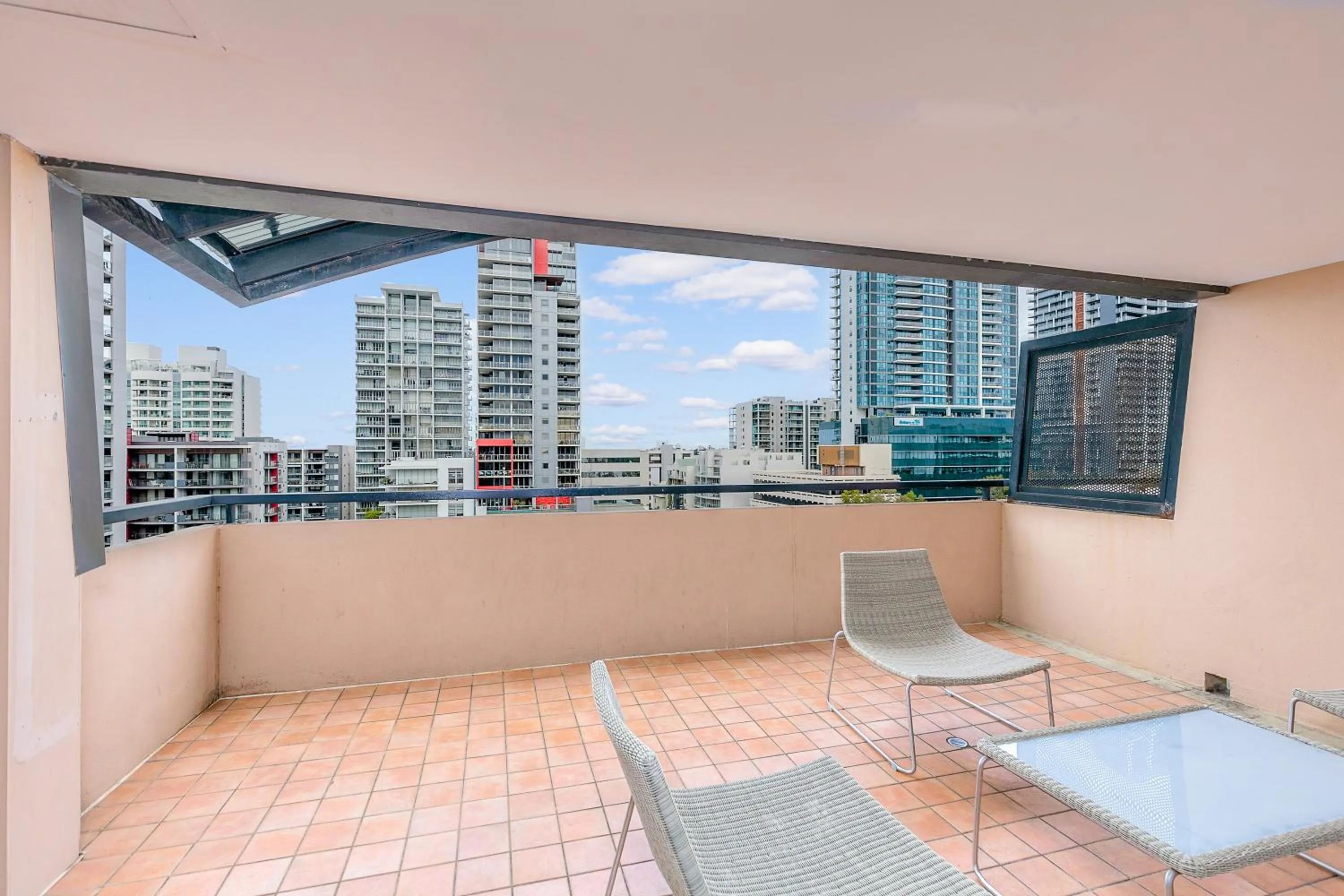 Patio in Mantra on Hay Perth