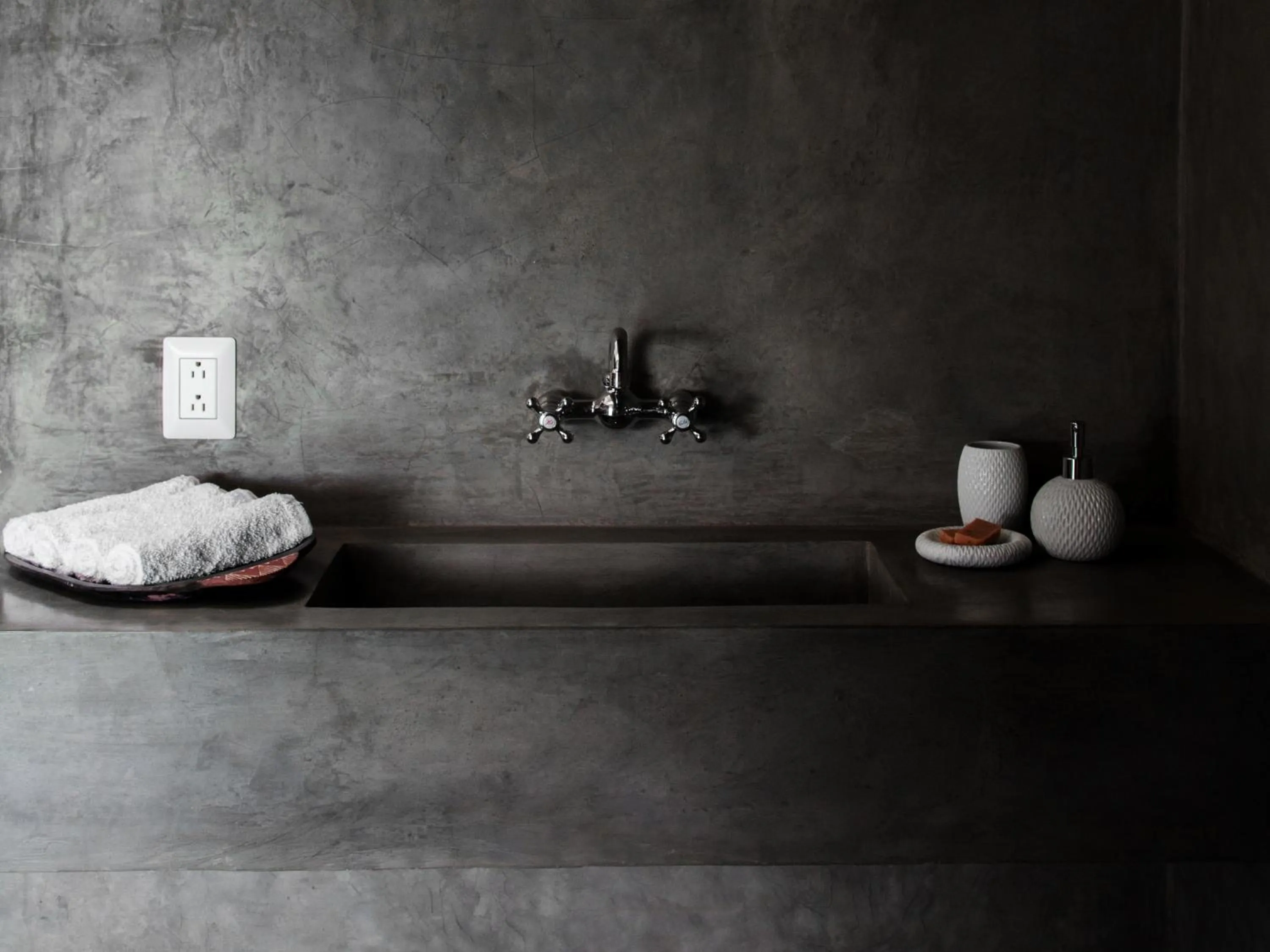 Bathroom in Malibu Popoyo