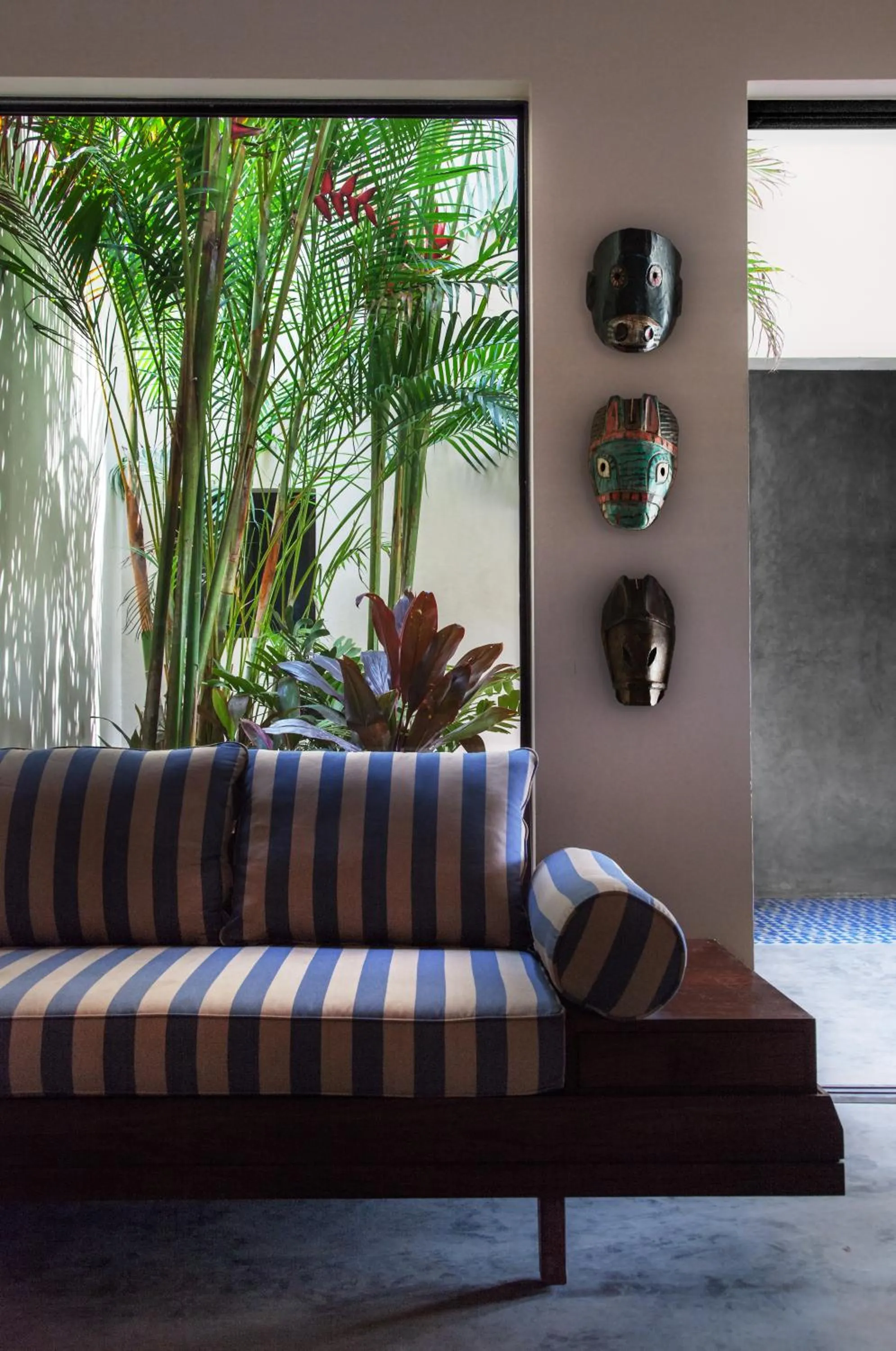 Patio in Malibu Popoyo