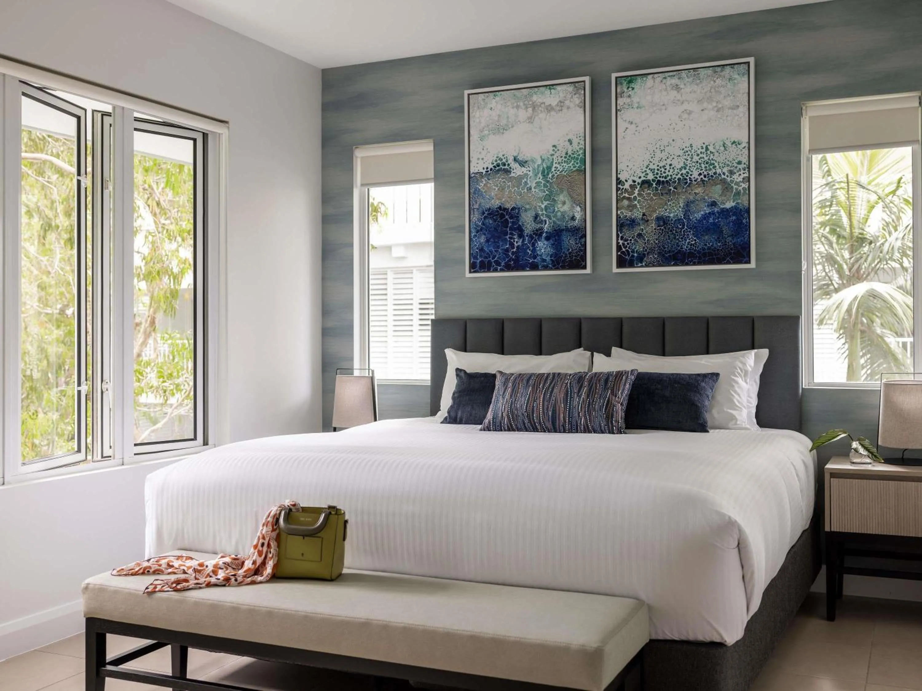 Bedroom, Bed in Peppers Beach Club & Spa