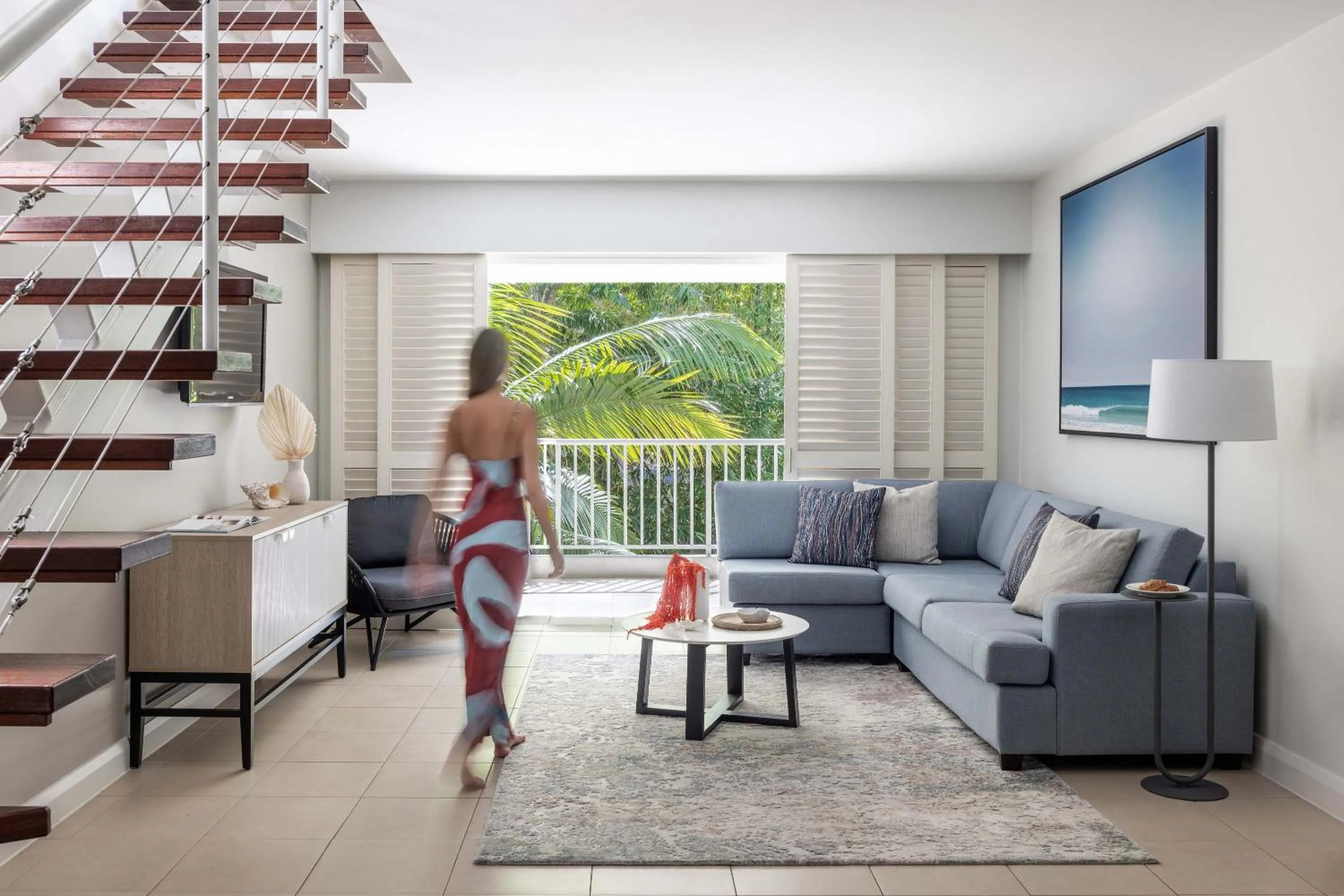 Living room in Peppers Beach Club & Spa