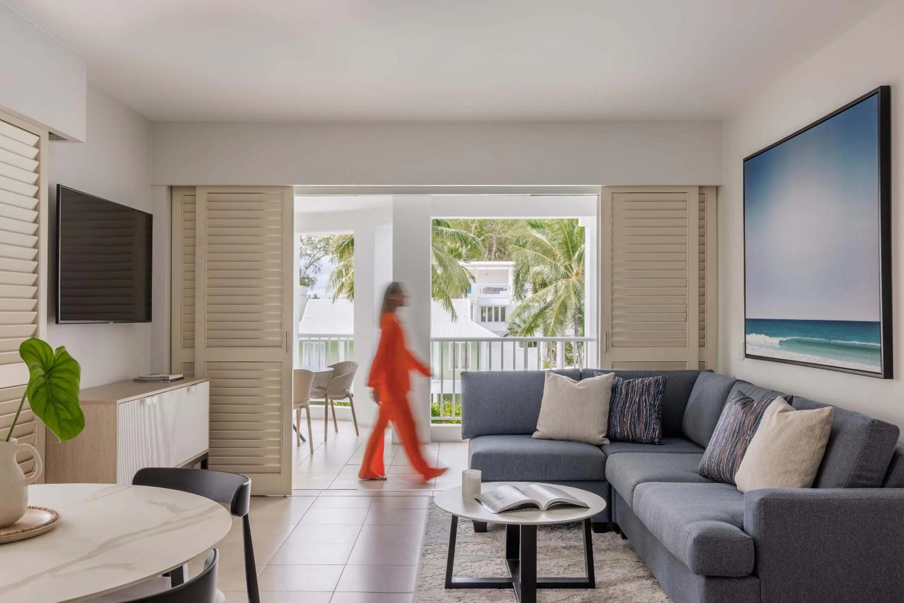 Living room in Peppers Beach Club & Spa