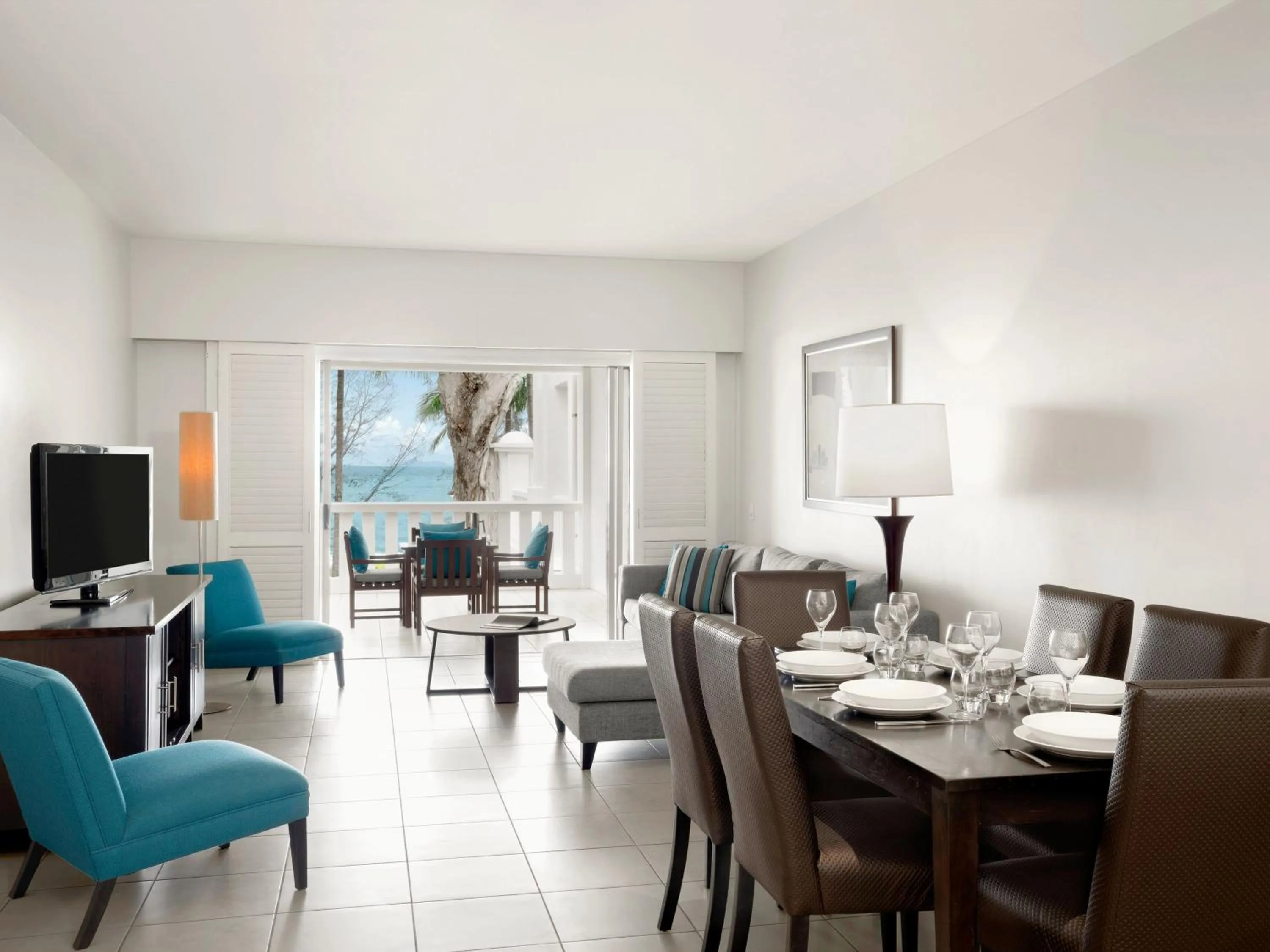 Living room in Peppers Beach Club & Spa