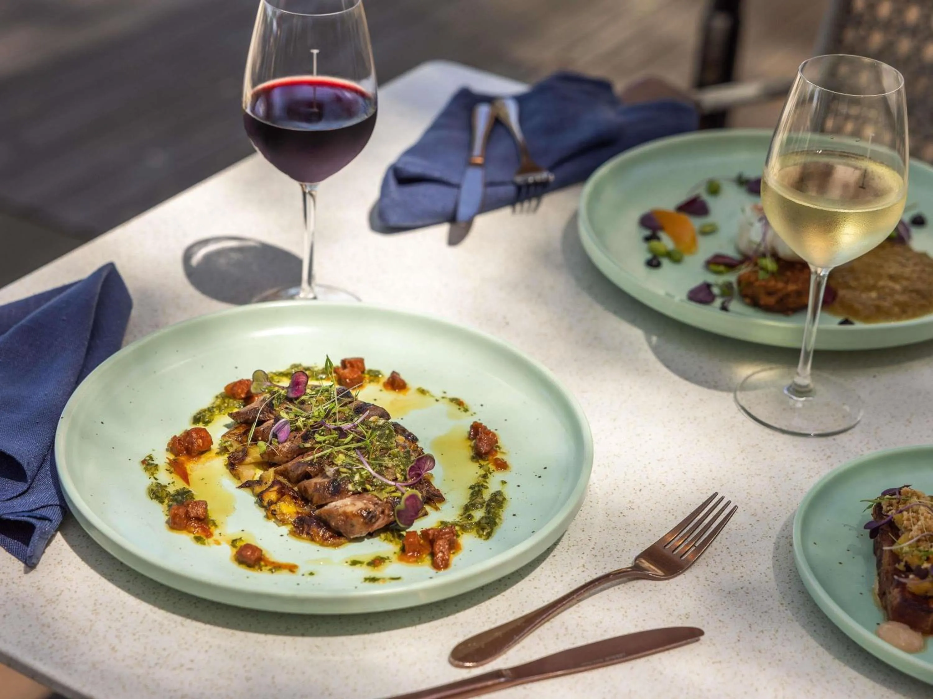 Restaurant/places to eat in Peppers Beach Club & Spa