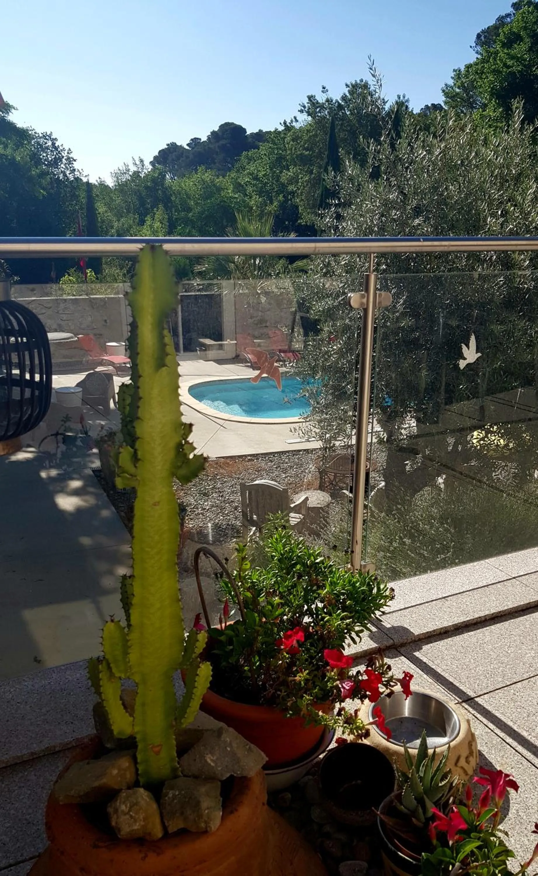 Patio in Le Clos des Troubadours