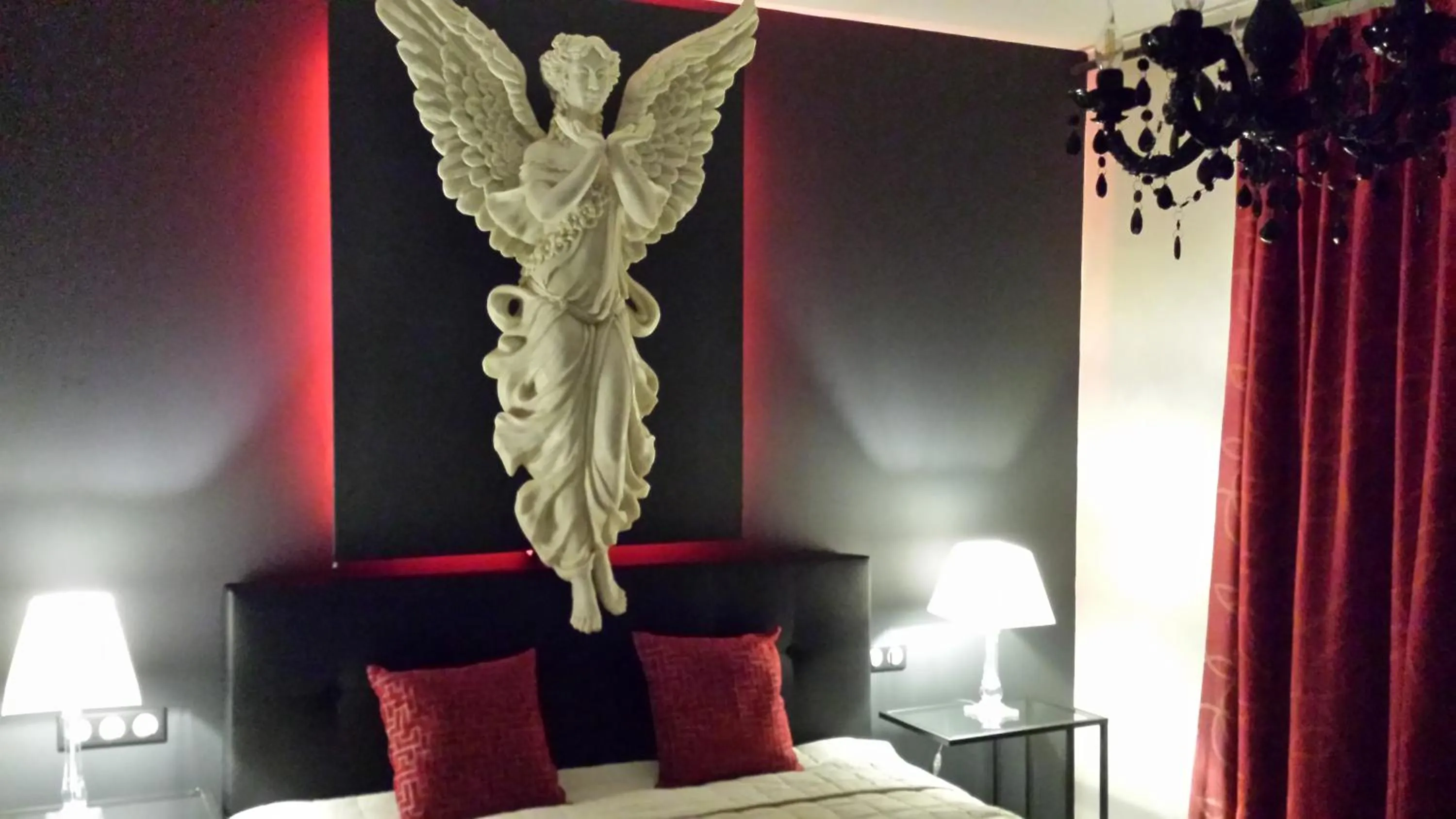 Bedroom, Bed in Le Clos des Troubadours