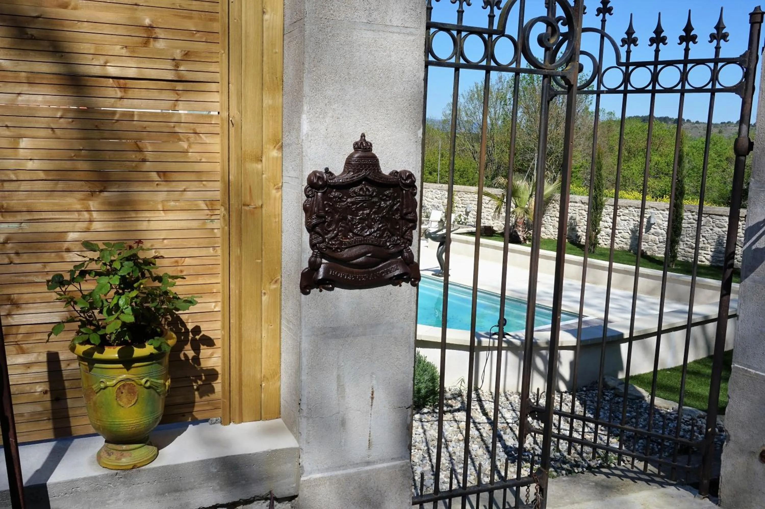 Garden in Le Clos des Troubadours