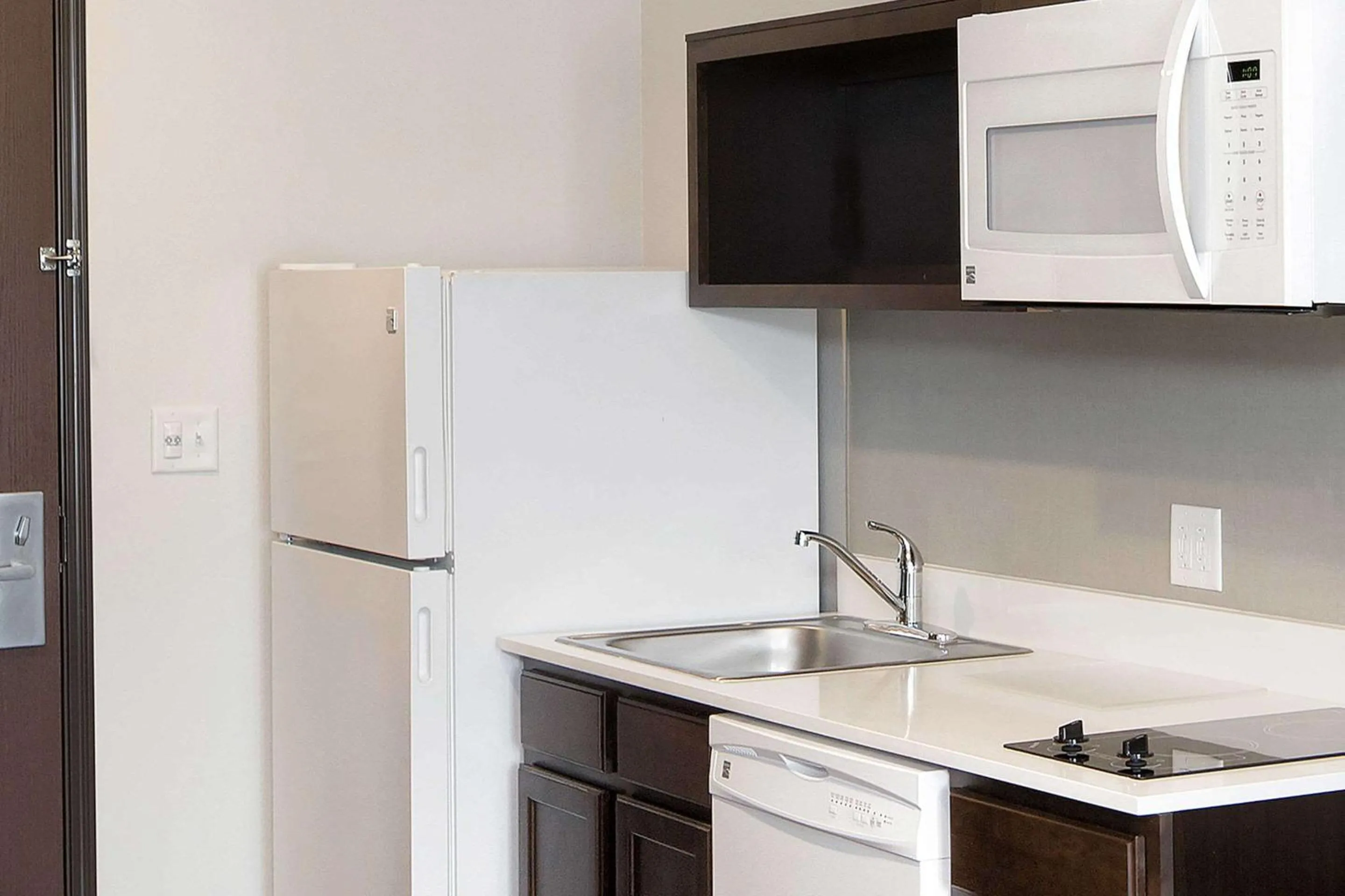 Photo of the whole room in Woodspring Suites Houston IAH Airport