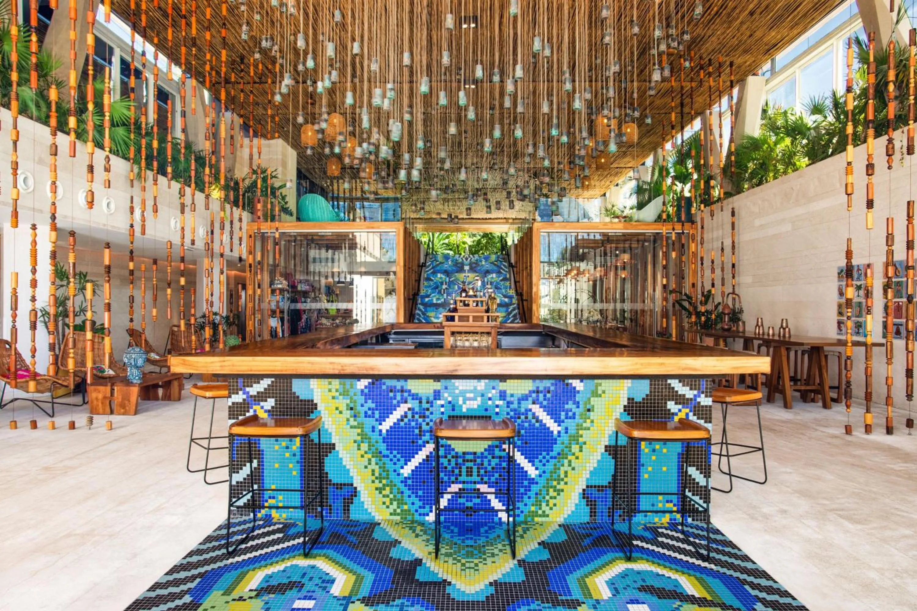 Living room in W Punta de Mita