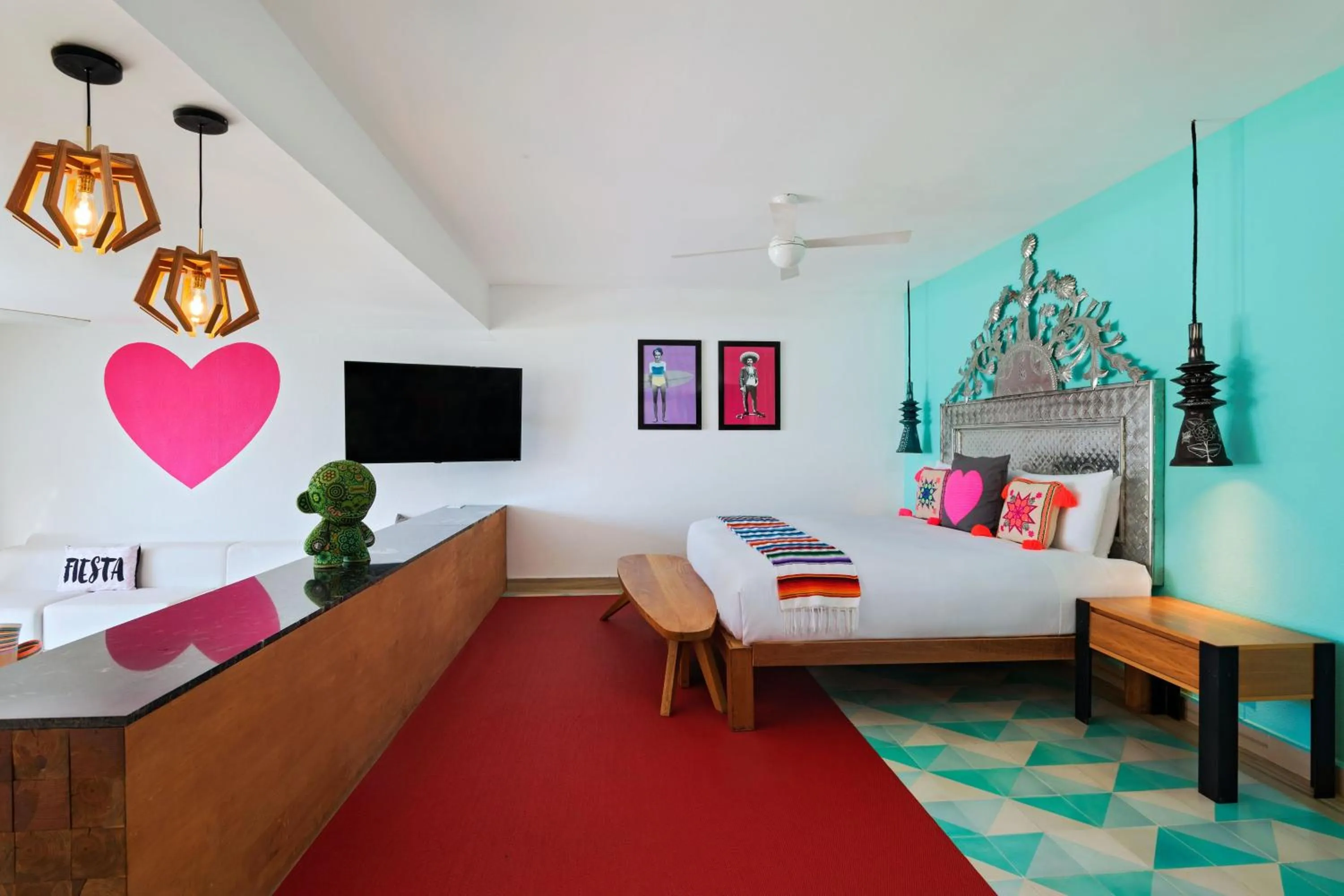 Photo of the whole room, Bed in W Punta de Mita