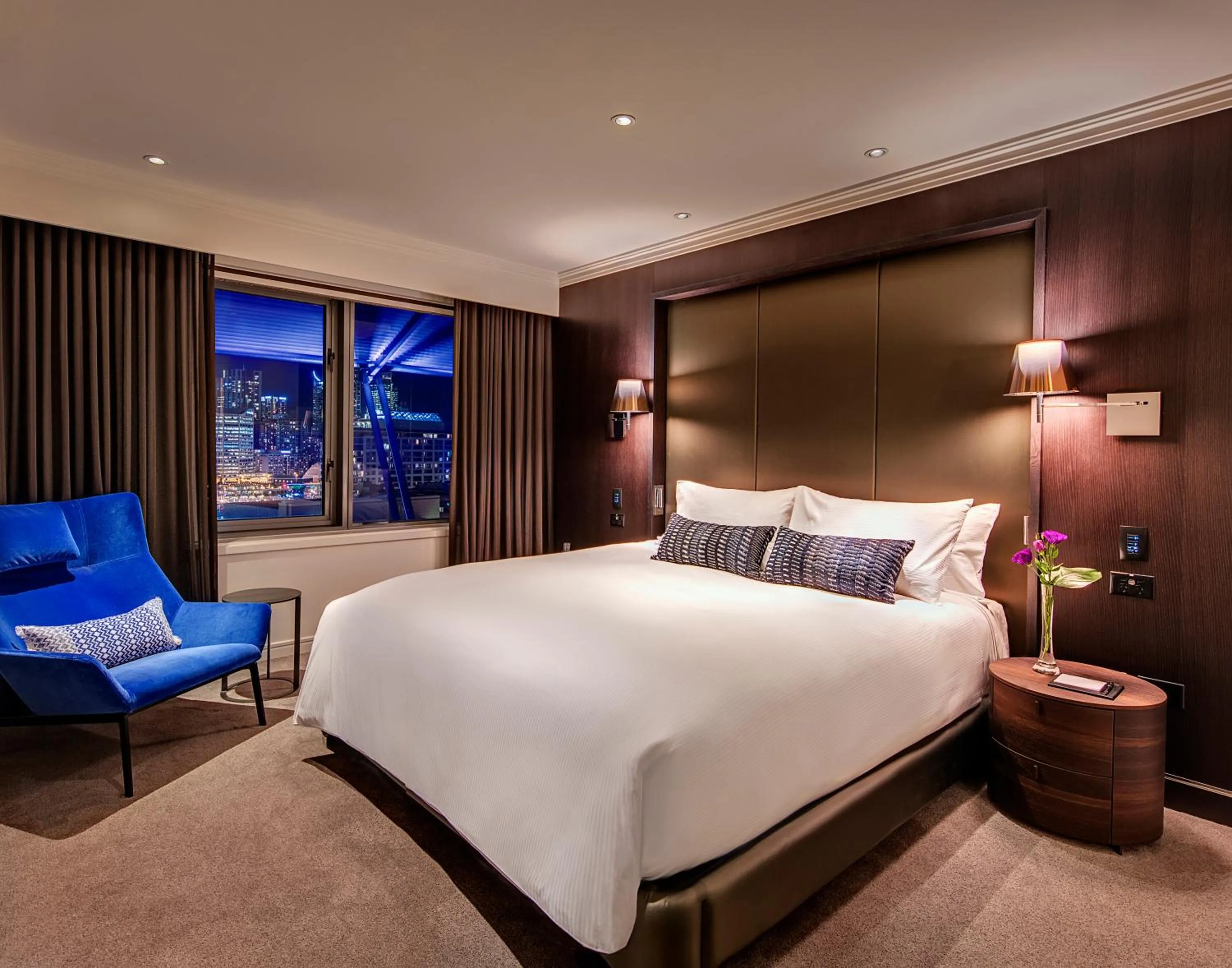 Bedroom, Bed in The Star Grand Hotel and Residences Sydney