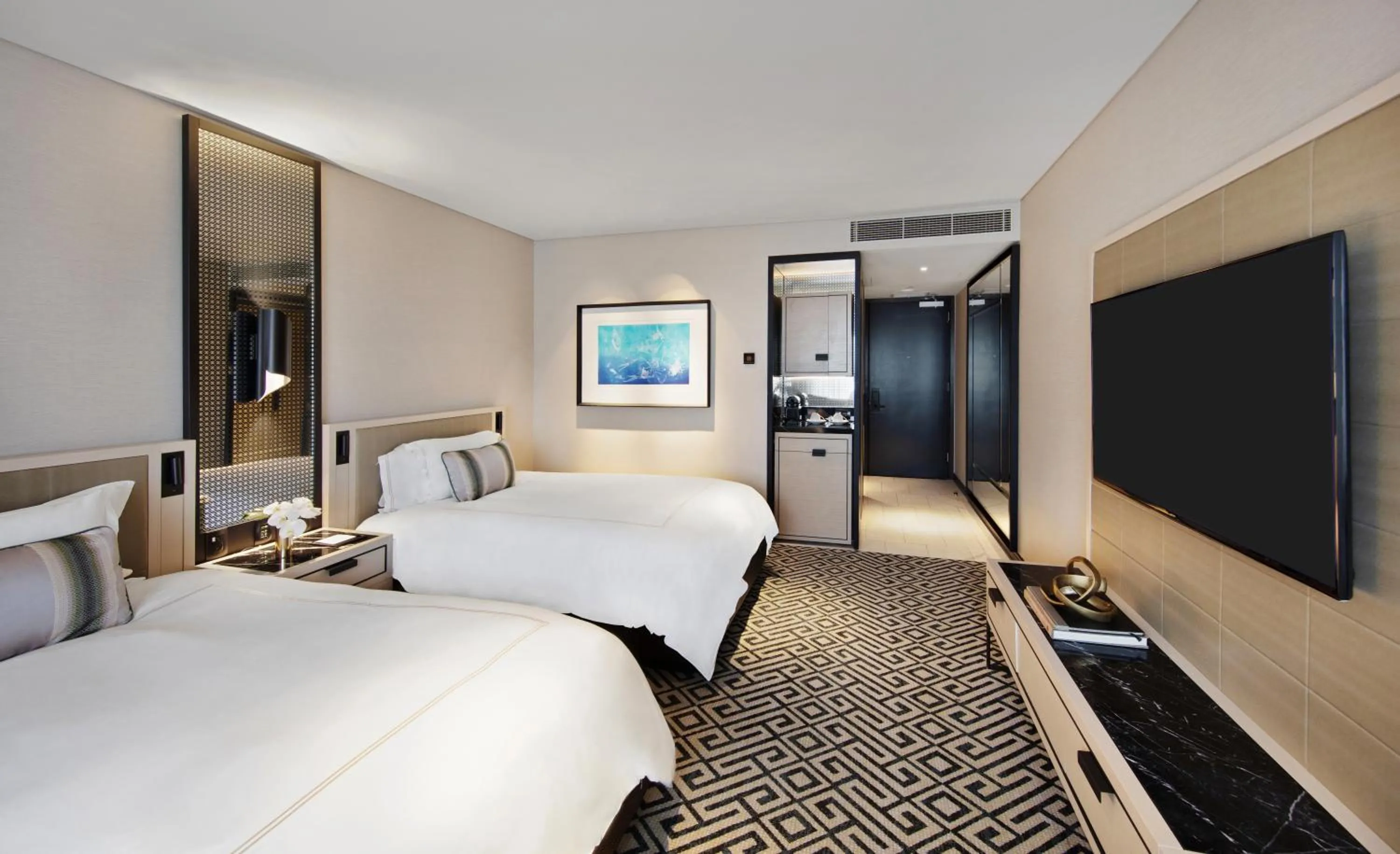 Bed in The Star Grand Hotel and Residences Sydney