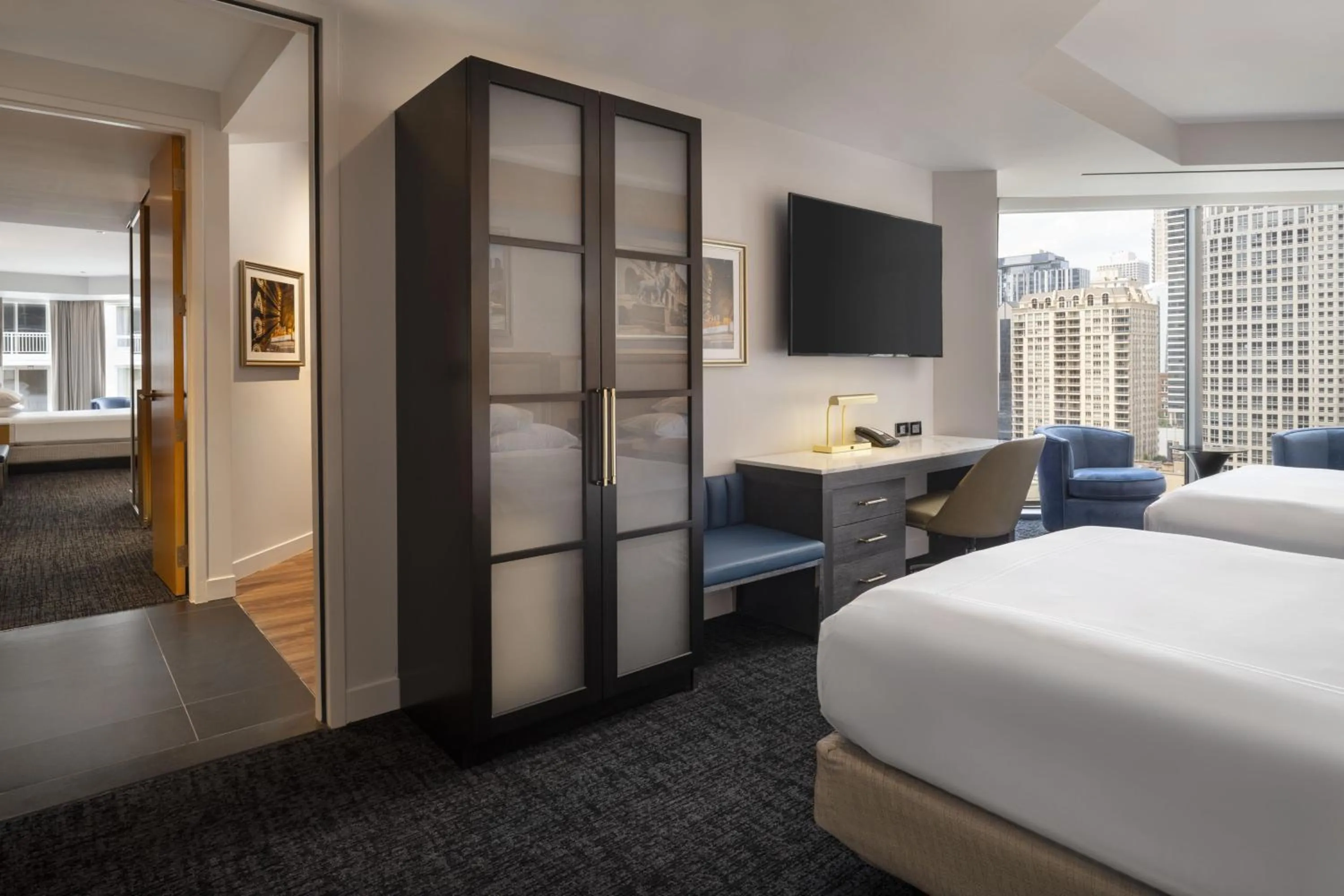 Bedroom, Bed in Conrad Chicago